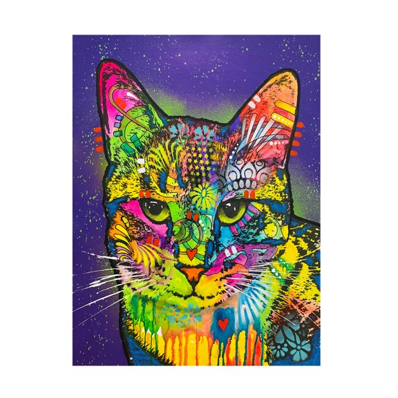 Canvas Wall Art - Dean Russo 'Got Any Scritches For Me' Wall Art for Living Room, Bedroom, or Office Décor by Trademark Fine Art - 24 x 32 Inches