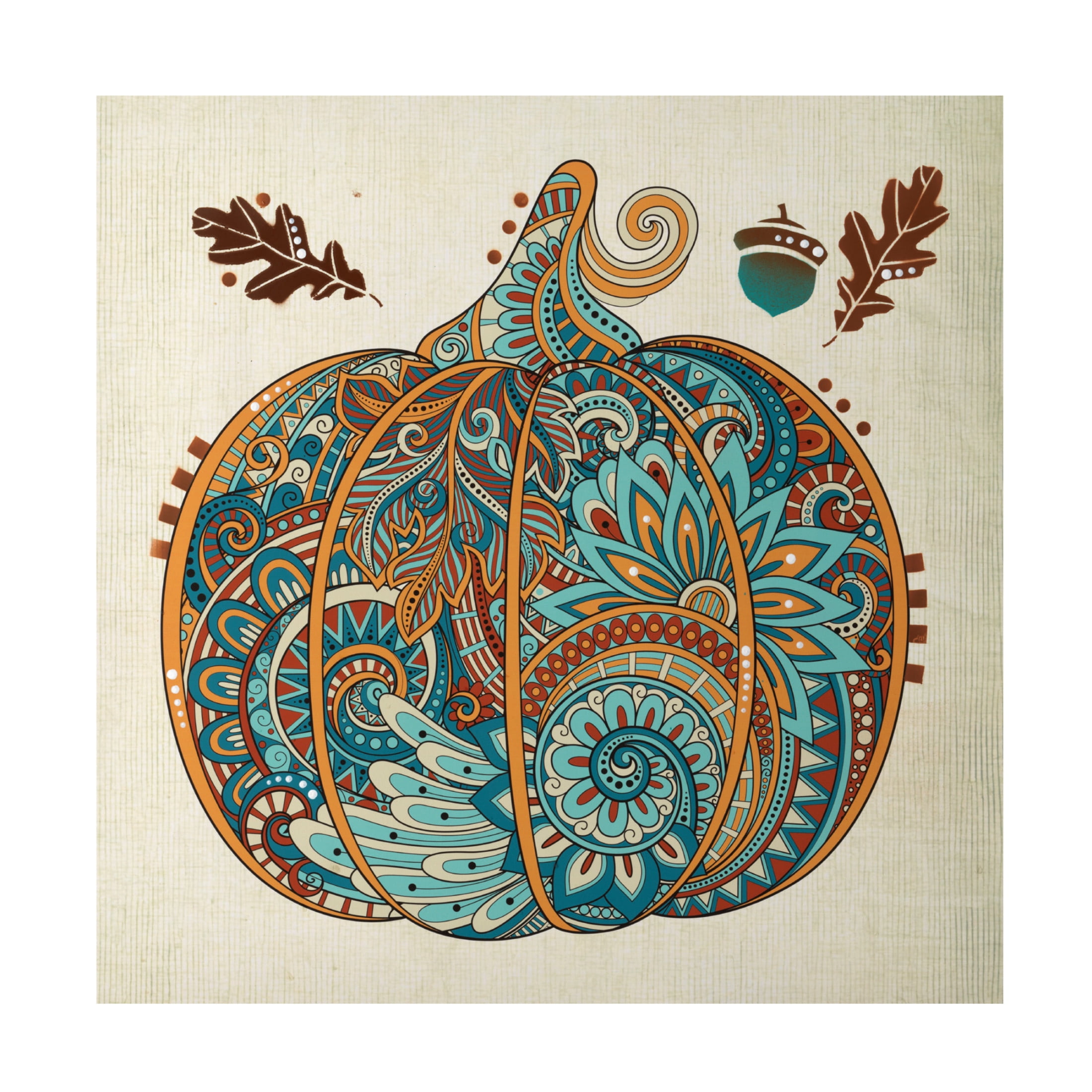 Canvas Wall Art - Dean Russo 'Gourd 1' Wall Art for Living Room, Bedroom, or Office Décor by Trademark Fine Art - 14 x 14 Inches
