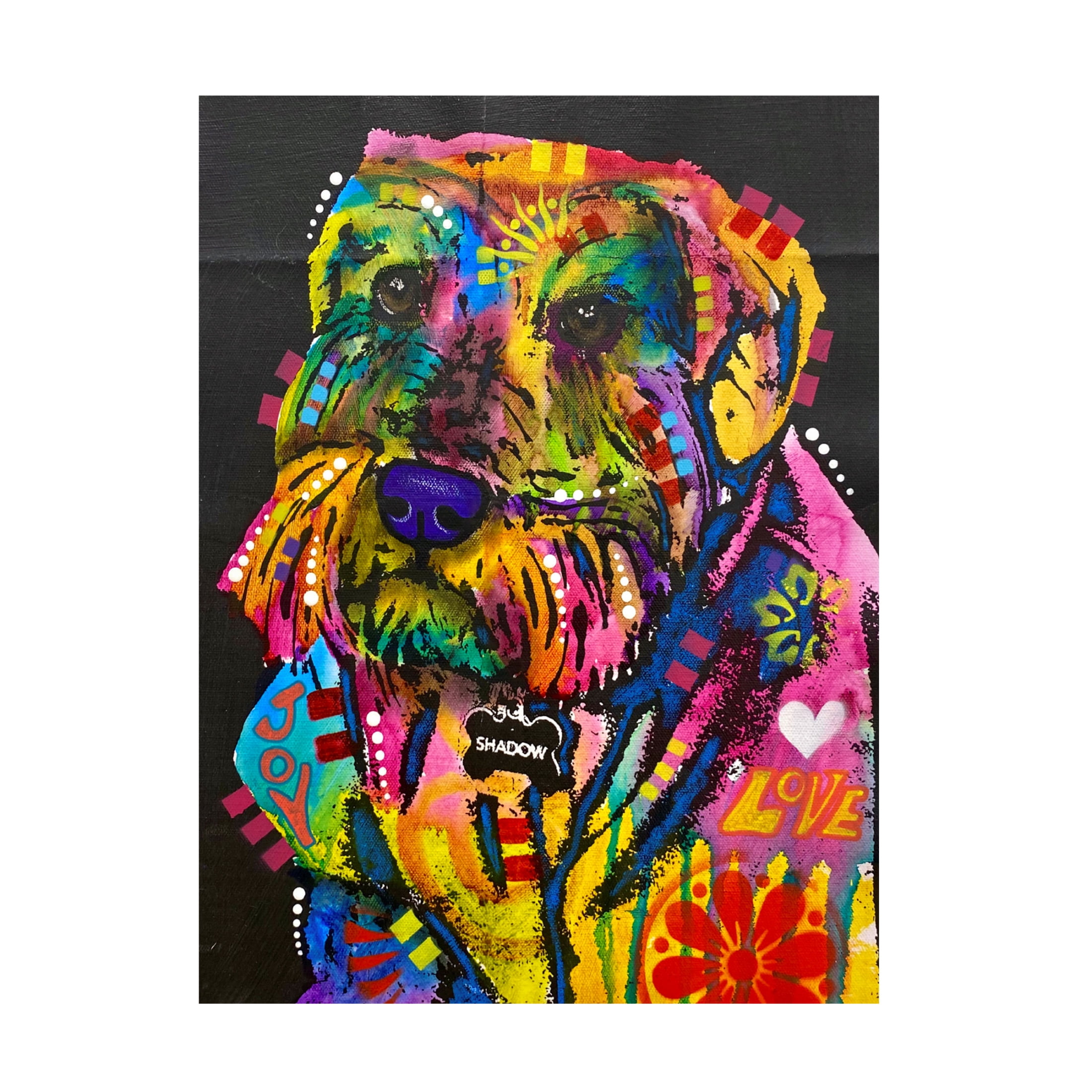 Canvas Wall Art - Dean Russo 'I Always Be Right Behind You' Wall Art for Living Room, Bedroom, or Office Décor by Trademark Fine Art - 14 x 19 Inches