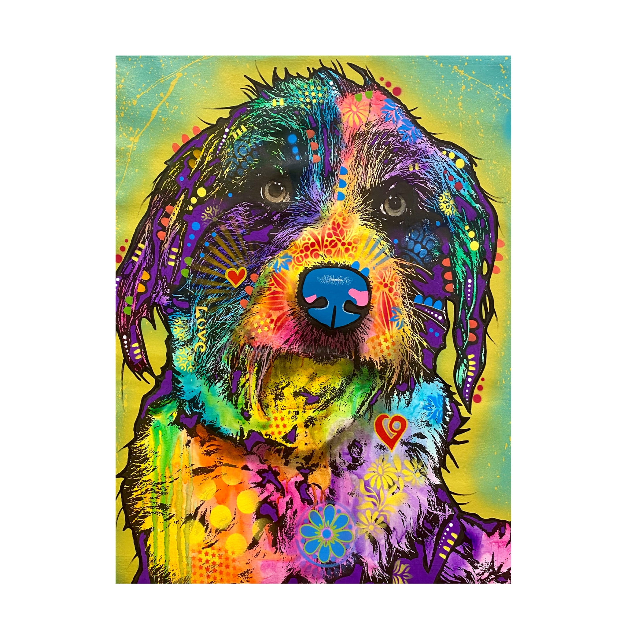 Canvas Wall Art - Dean Russo 'I Found Dis Smell For You' Wall Art for Living Room, Bedroom, or Office Décor by Trademark Fine Art - 35 x 47 Inches