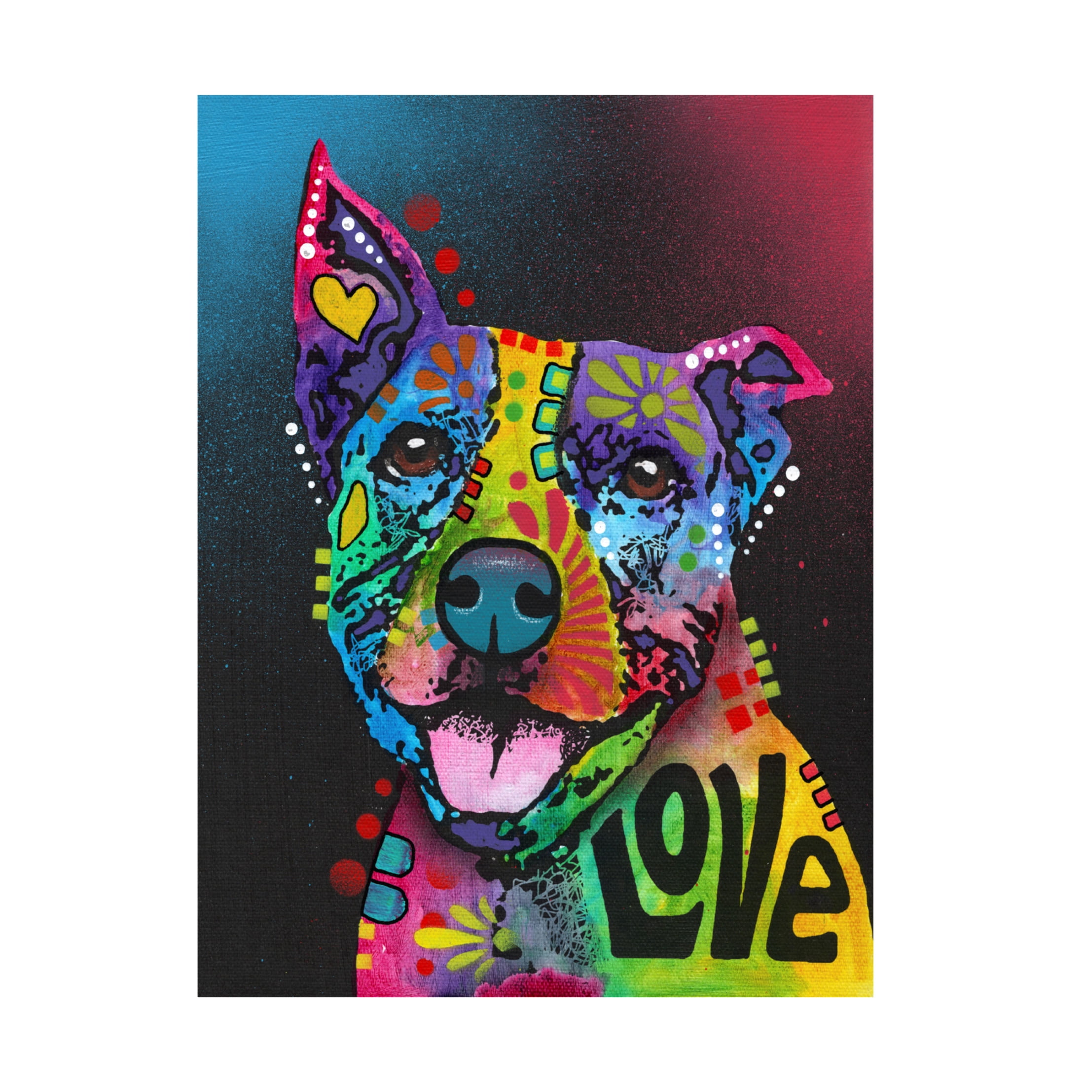 Canvas Wall Art - Dean Russo 'I Have Many Kisses For You' Wall Art for Living Room, Bedroom, or Office Décor by Trademark Fine Art - 35 x 47 Inches