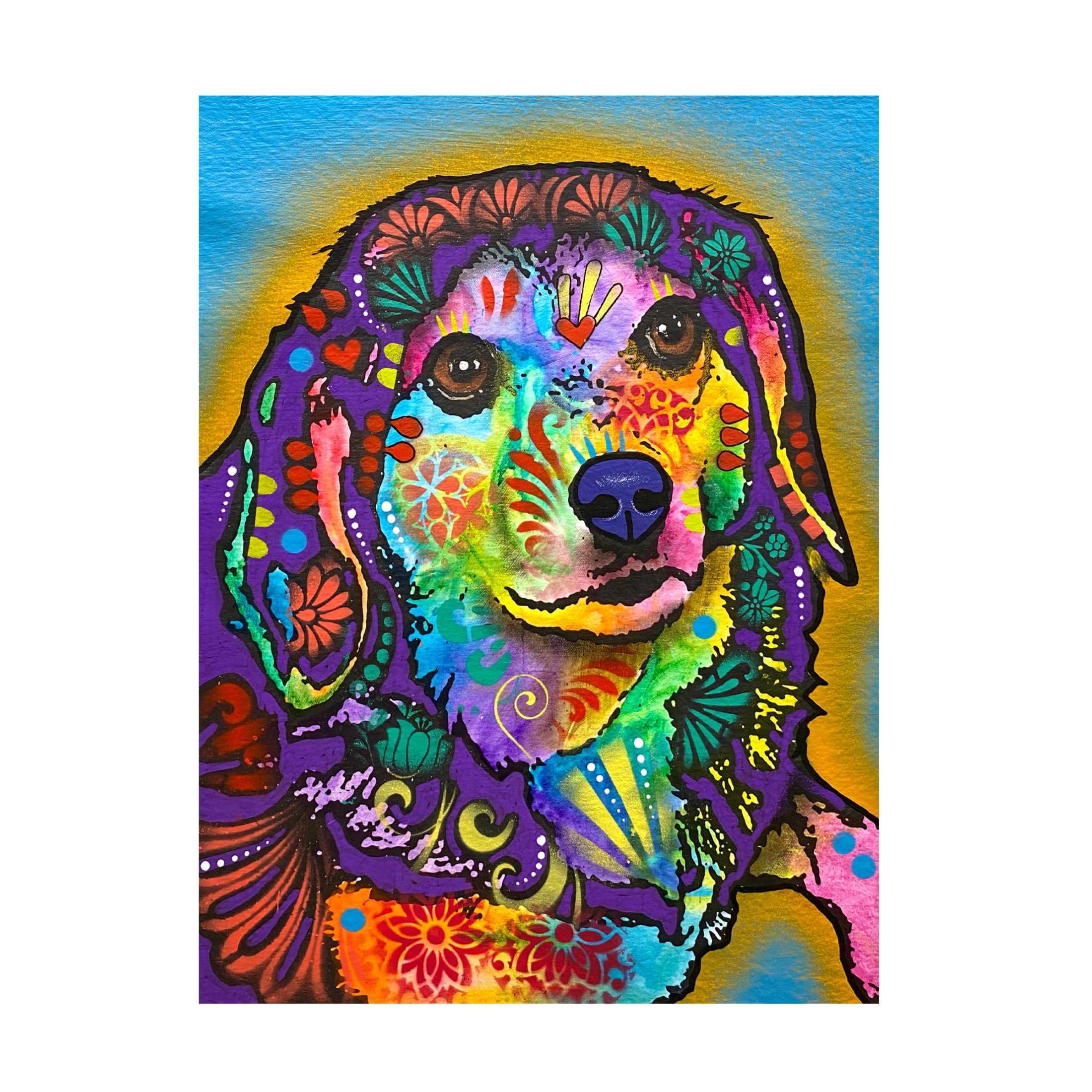 Canvas Wall Art - Dean Russo 'I Love You Daddy' Wall Art for Living Room, Bedroom, or Office Décor by Trademark Fine Art - 18 x 24 Inches