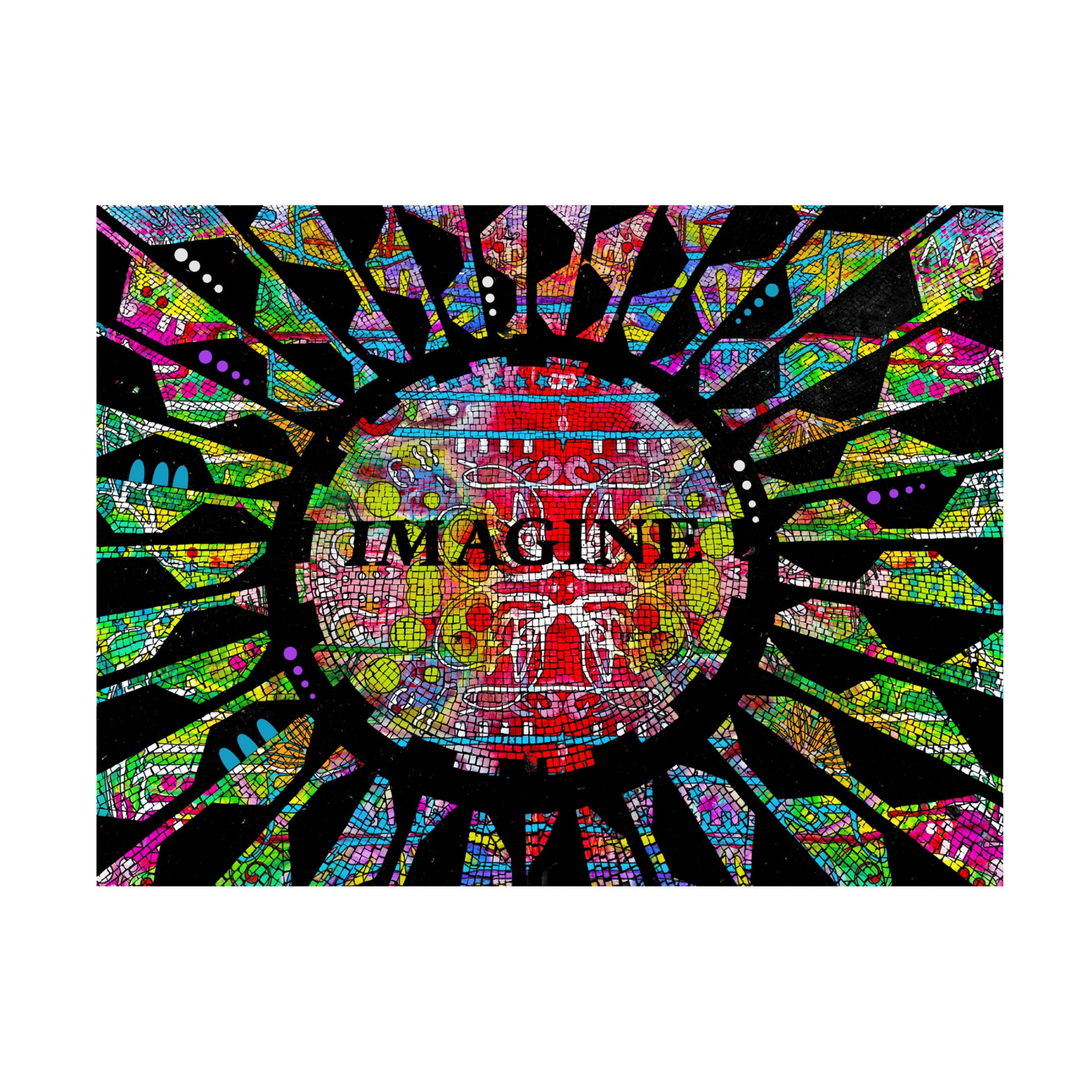 Canvas Wall Art - Dean Russo 'Imagine' Wall Art for Living Room, Bedroom, or Office Décor by Trademark Fine Art - 32 x 24 Inches