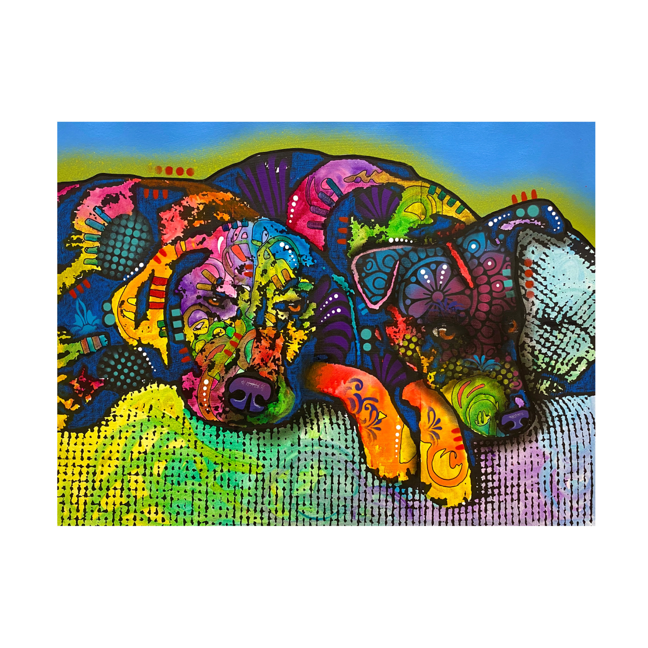 Canvas Wall Art - Dean Russo 'Is It Worth Getting Up For' Wall Art for Living Room, Bedroom, or Office Décor by Trademark Fine Art - 24 x 18 Inches