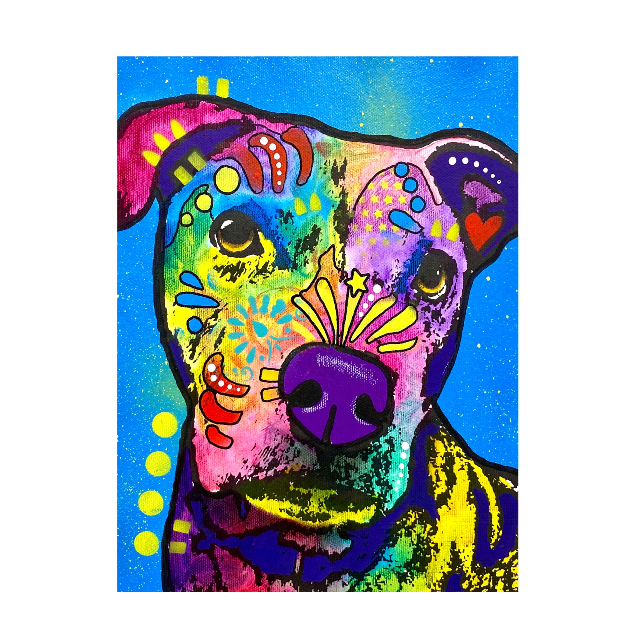 Canvas Wall Art - Dean Russo 'Just A Little Piece Pleaaase' Wall Art for Living Room, Bedroom, or Office Décor by Trademark Fine Art - 18 x 24 Inches