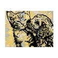 thumbnail image 1 of Canvas Wall Art - Dean Russo 'Kinda Love' Wall Art for Living Room, Bedroom, or Office Décor by Trademark Fine Art - 19 x 14 Inches, 1 of 4