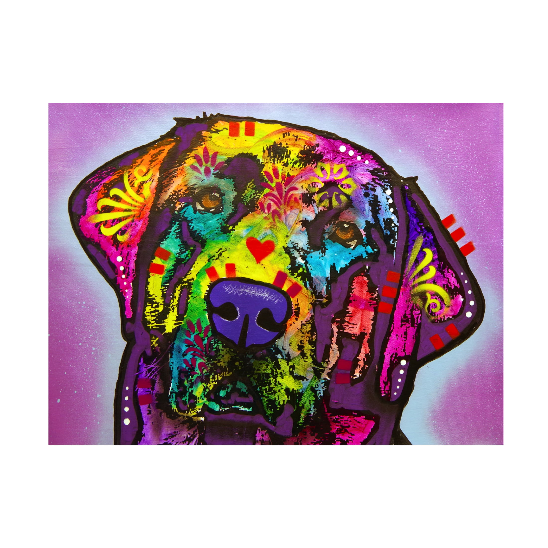 Canvas Wall Art - Dean Russo 'Labb' Wall Art for Living Room, Bedroom, or Office Décor by Trademark Fine Art - 32 x 24 Inches