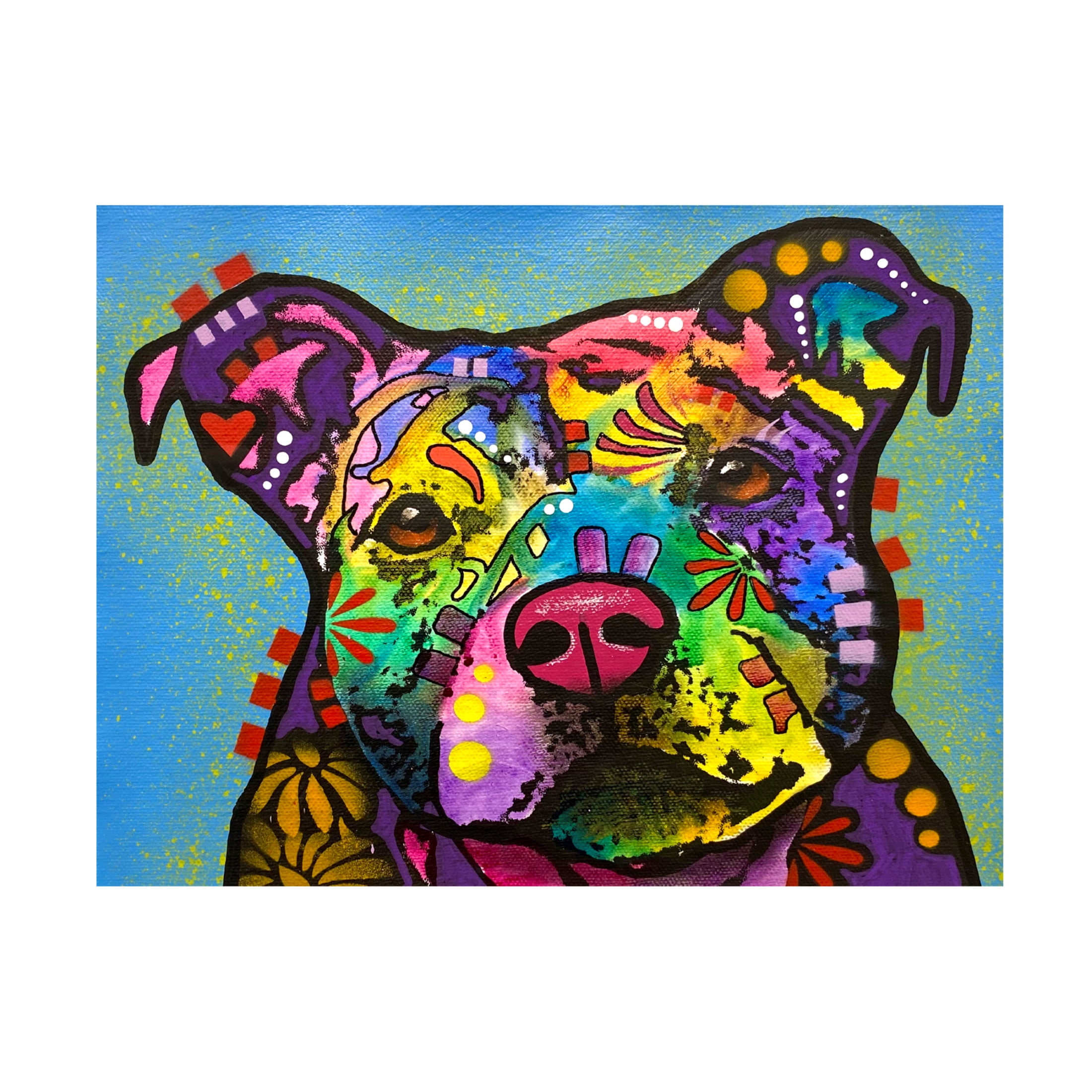 Canvas Wall Art - Dean Russo 'Lets Get Tacos' Wall Art for Living Room, Bedroom, or Office Décor by Trademark Fine Art - 19 x 14 Inches