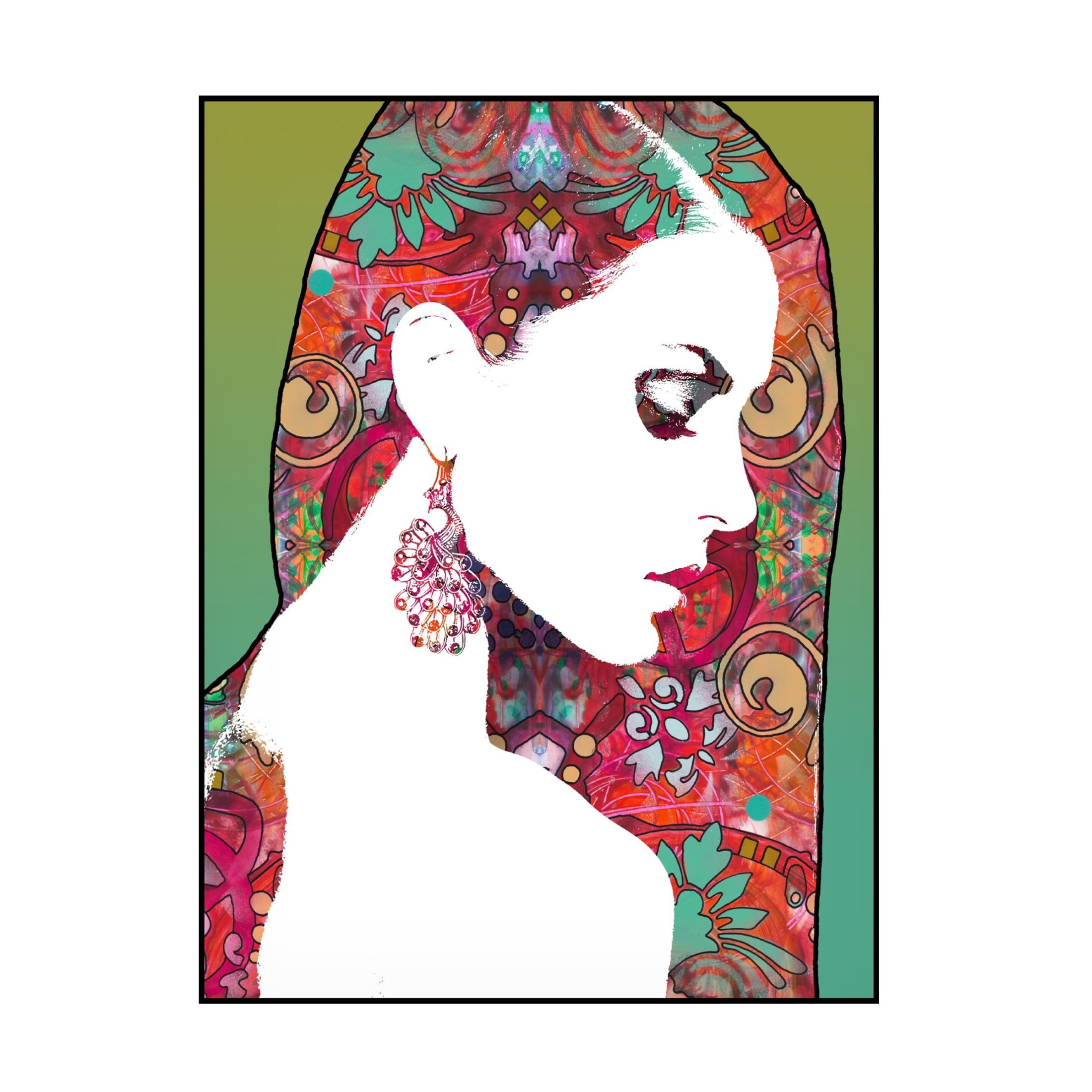 Canvas Wall Art - Dean Russo 'Majestic' Wall Art for Living Room, Bedroom, or Office Décor by Trademark Fine Art - 18 x 24 Inches