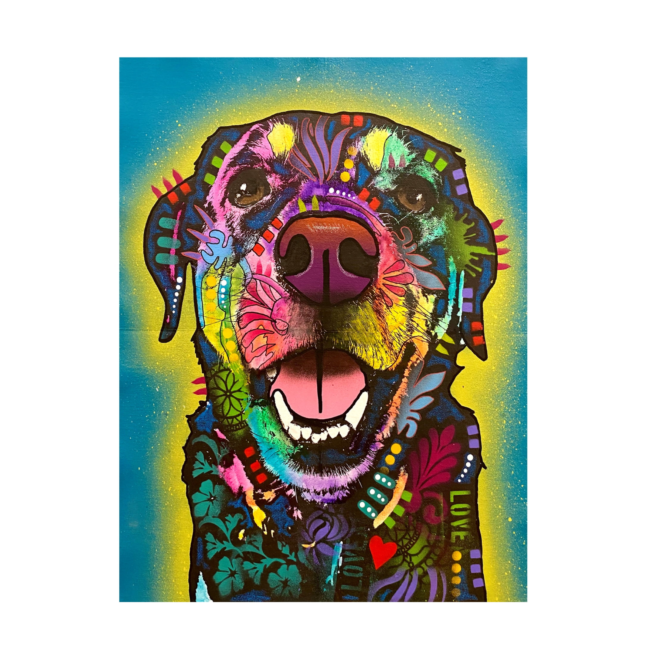 Canvas Wall Art - Dean Russo 'Mom Can We Go Swimming' Wall Art for Living Room, Bedroom, or Office Décor by Trademark Fine Art - 24 x 32 Inches