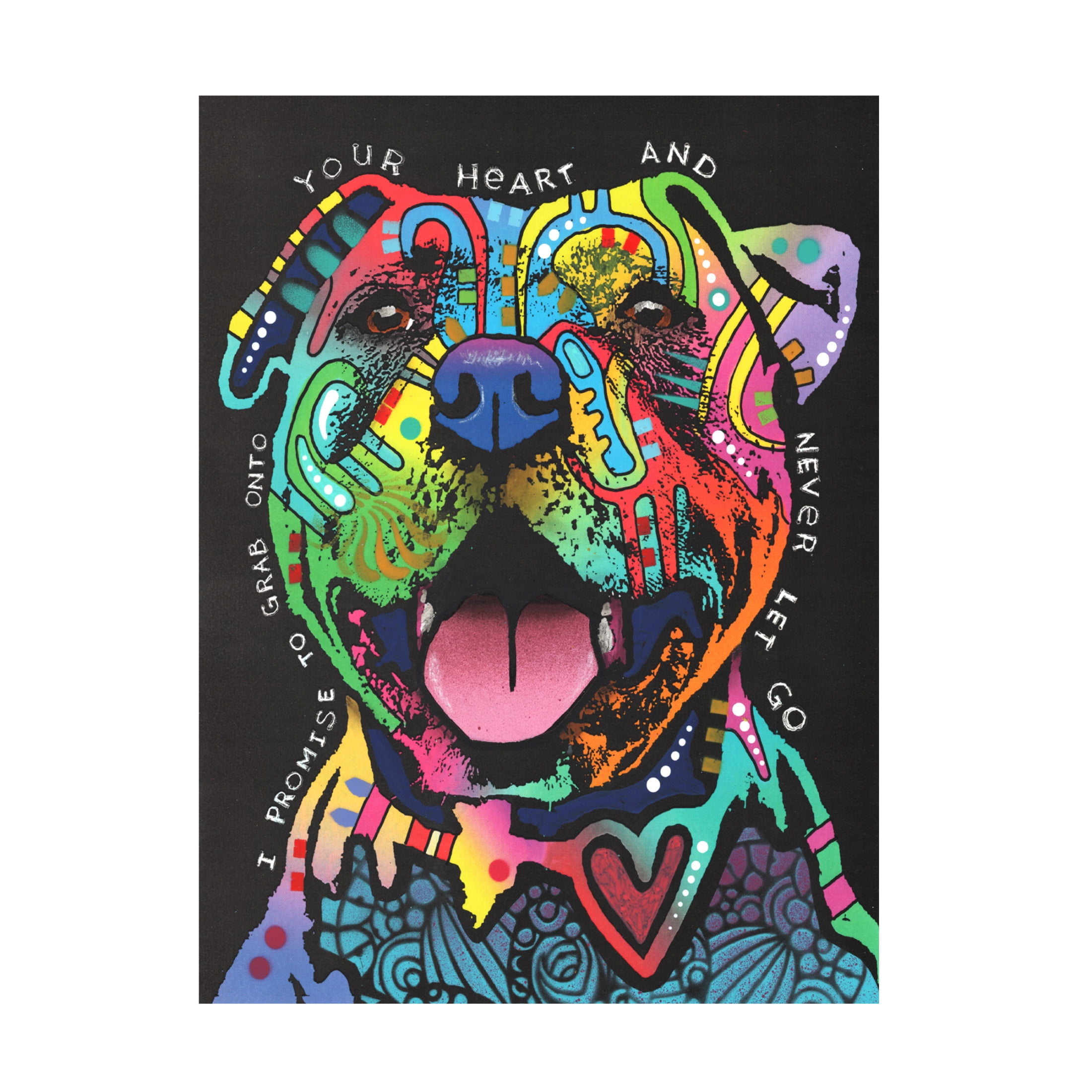 Canvas Wall Art - Dean Russo 'Never Let Go' Wall Art for Living Room, Bedroom, or Office Décor by Trademark Fine Art - 35 x 47 Inches