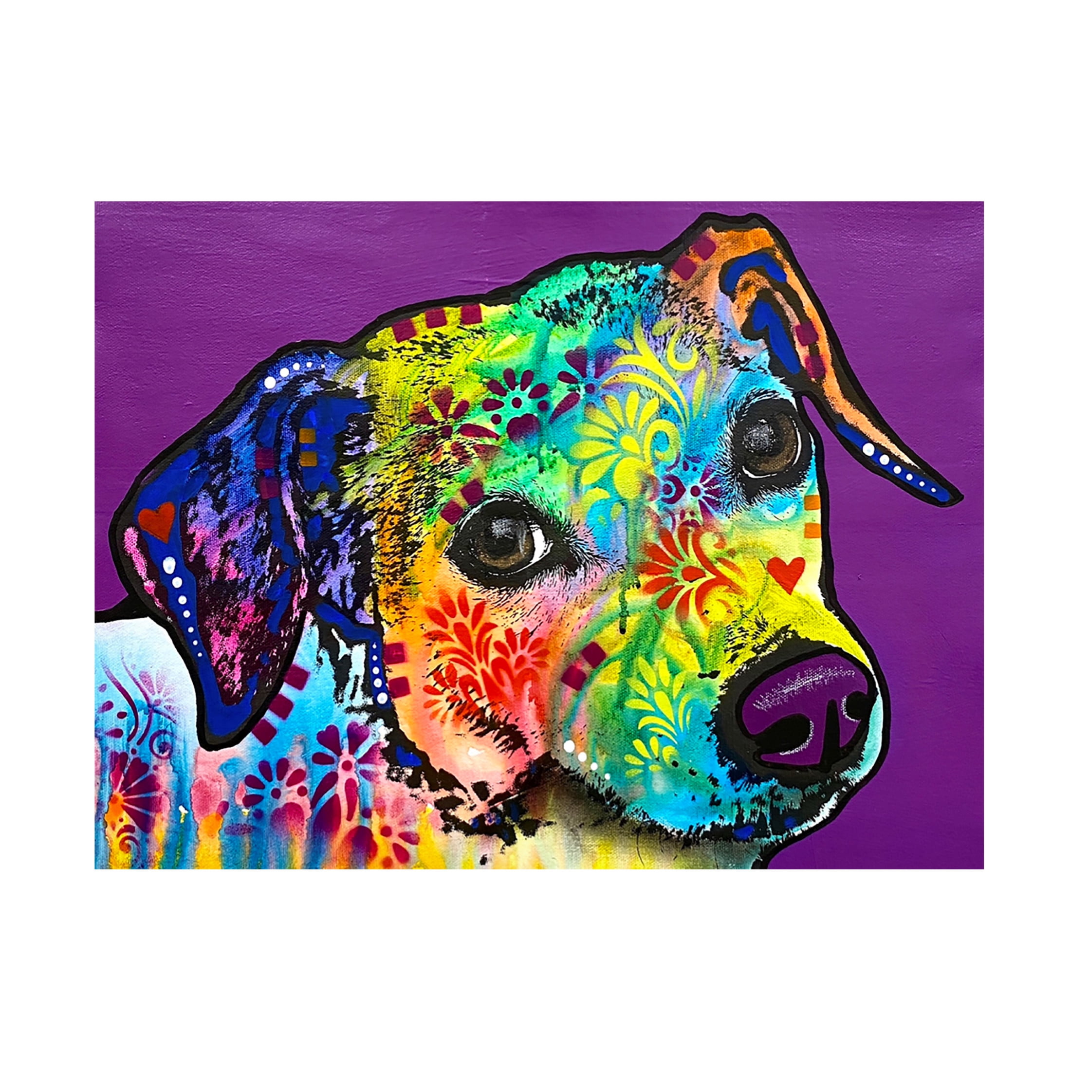 Canvas Wall Art - Dean Russo 'Peanut' Wall Art for Living Room, Bedroom, or Office Décor by Trademark Fine Art - 24 x 18 Inches