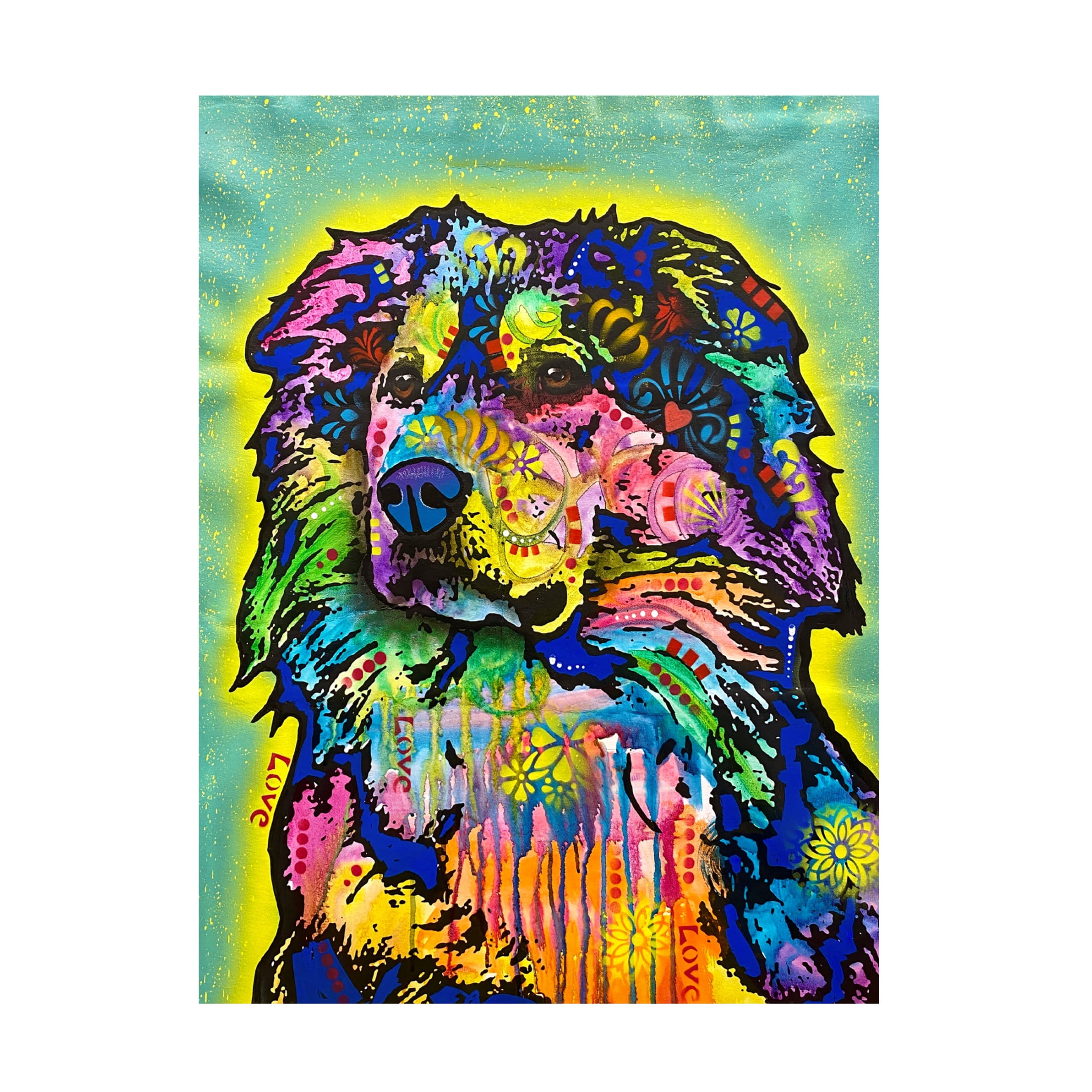 Canvas Wall Art - Dean Russo 'Sgt Squibbles At Your Service' Wall Art for Living Room, Bedroom, or Office Décor by Trademark Fine Art - 18 x 24 Inches