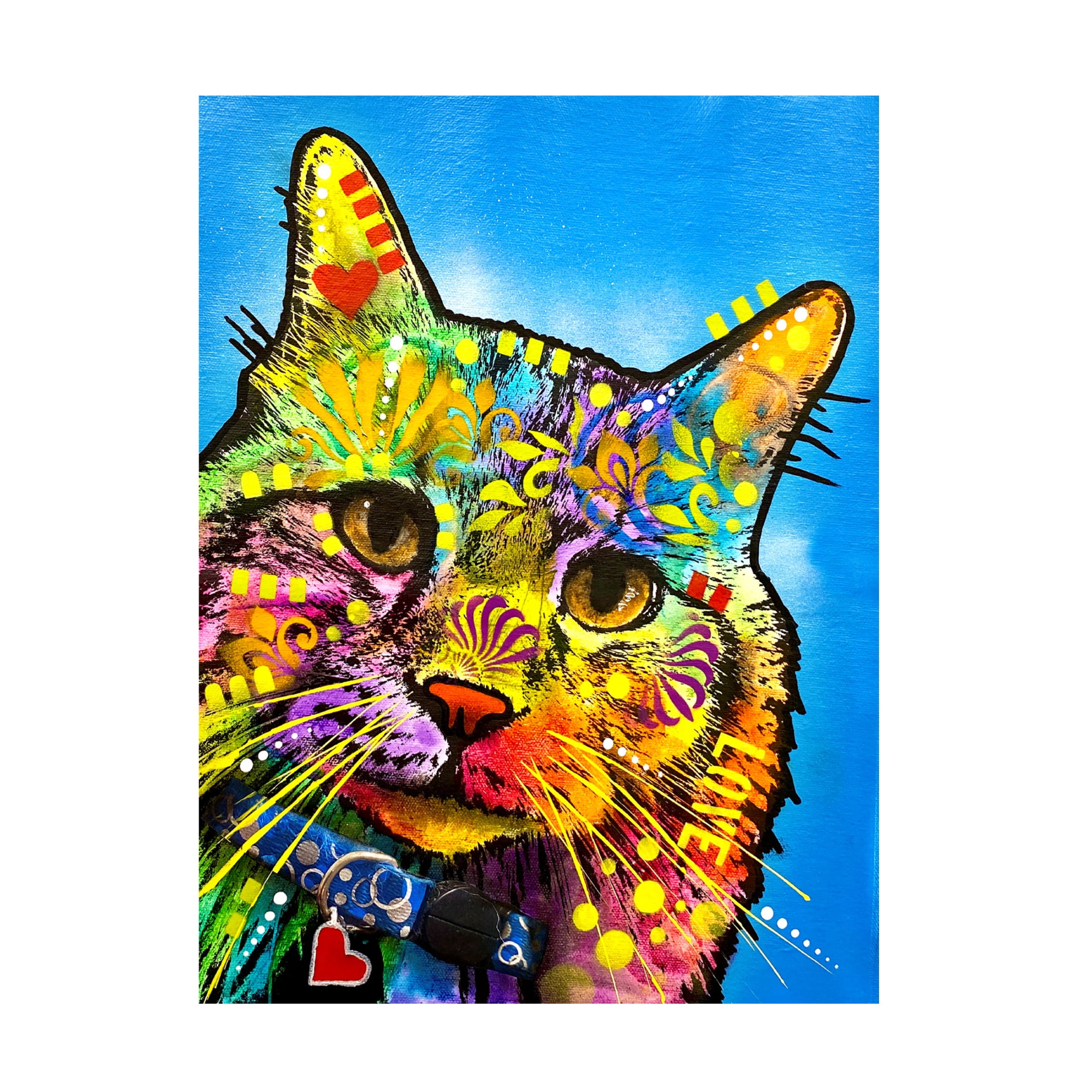 Canvas Wall Art - Dean Russo 'Thank You For Leading This Pride' Wall Art for Living Room, Bedroom, or Office Décor by Trademark Fine Art - 14 x 19 Inches