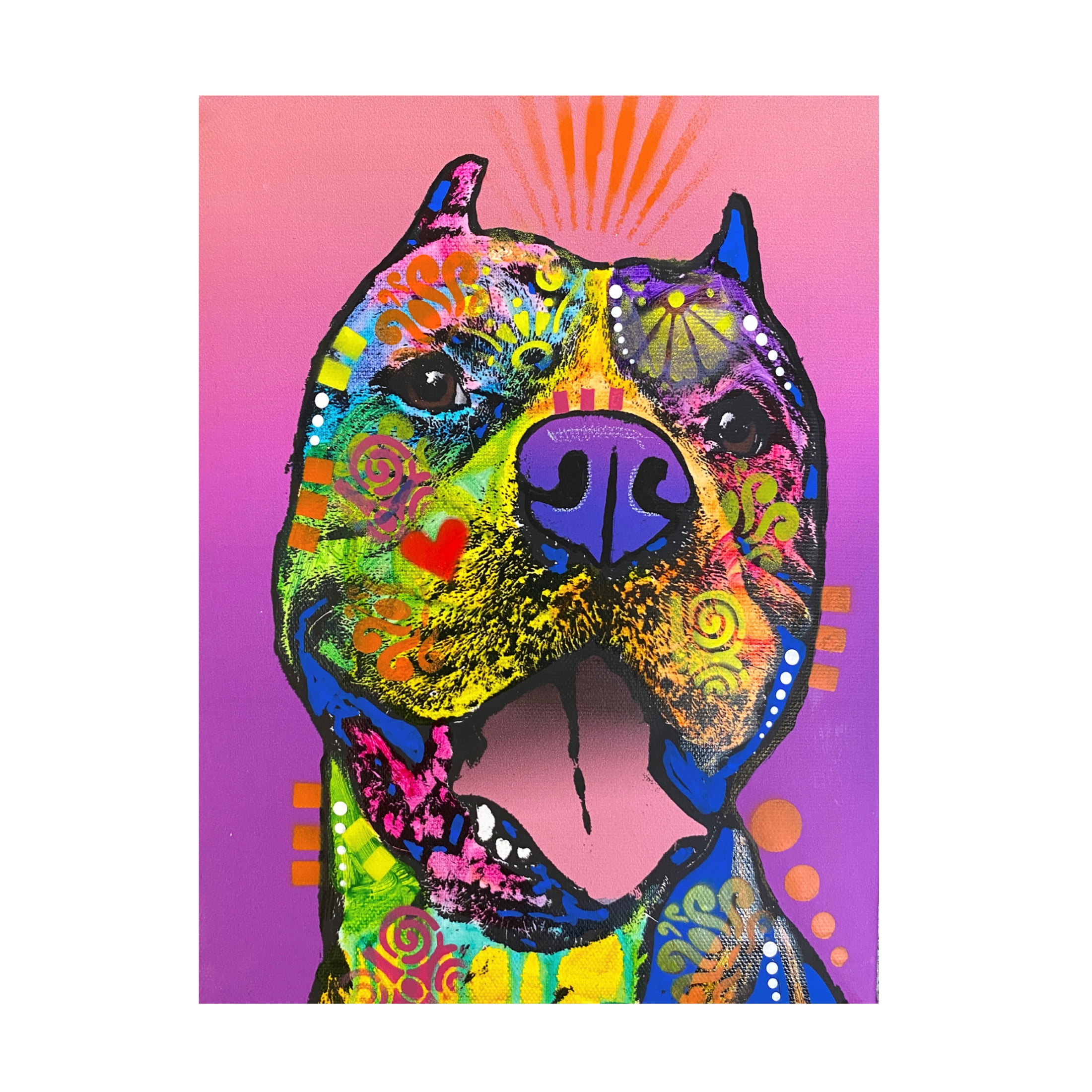 Canvas Wall Art - Dean Russo 'Trick' Wall Art for Living Room, Bedroom, or Office Décor by Trademark Fine Art - 35 x 47 Inches