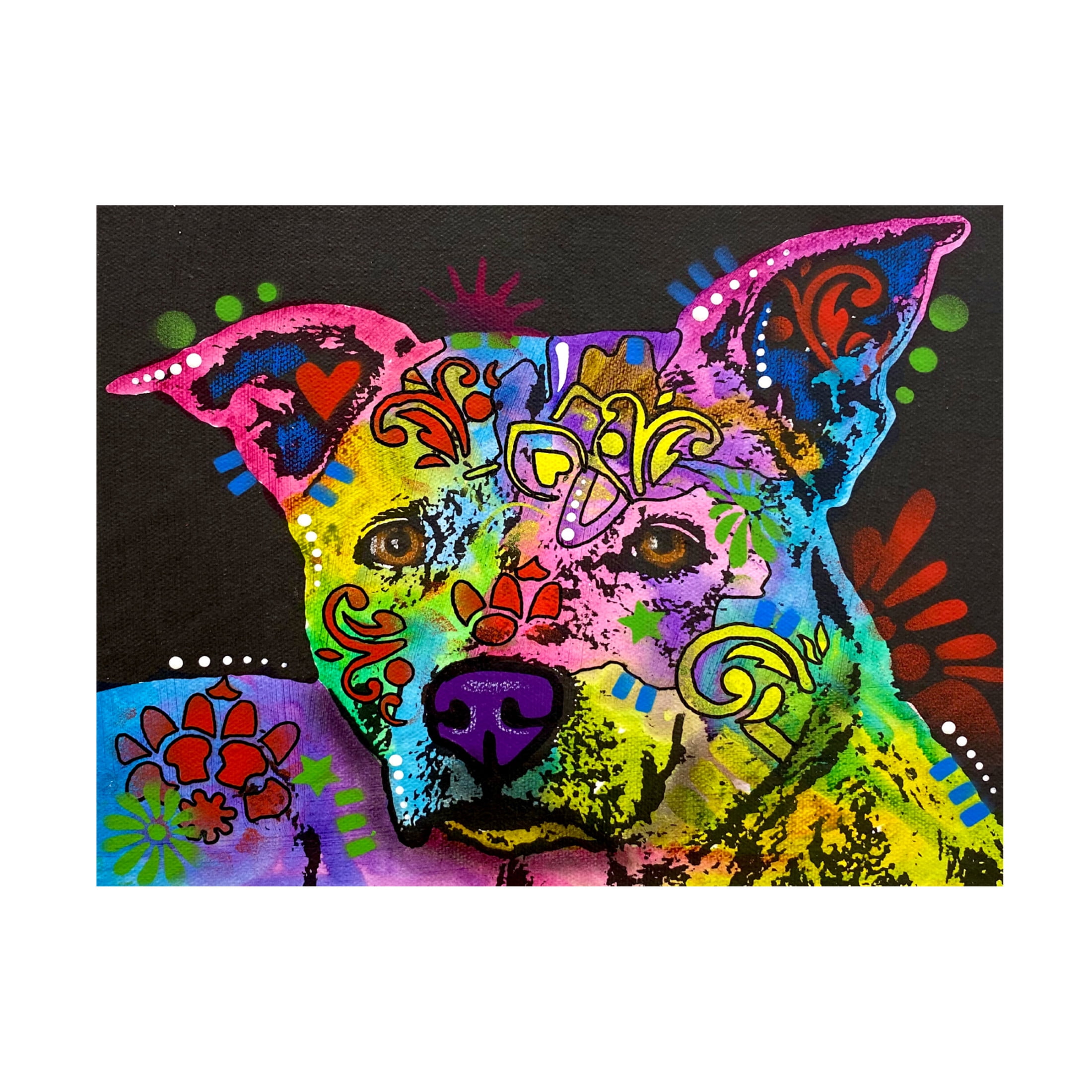 Canvas Wall Art - Dean Russo 'We Good We Good' Wall Art for Living Room, Bedroom, or Office Décor by Trademark Fine Art - 47 x 35 Inches
