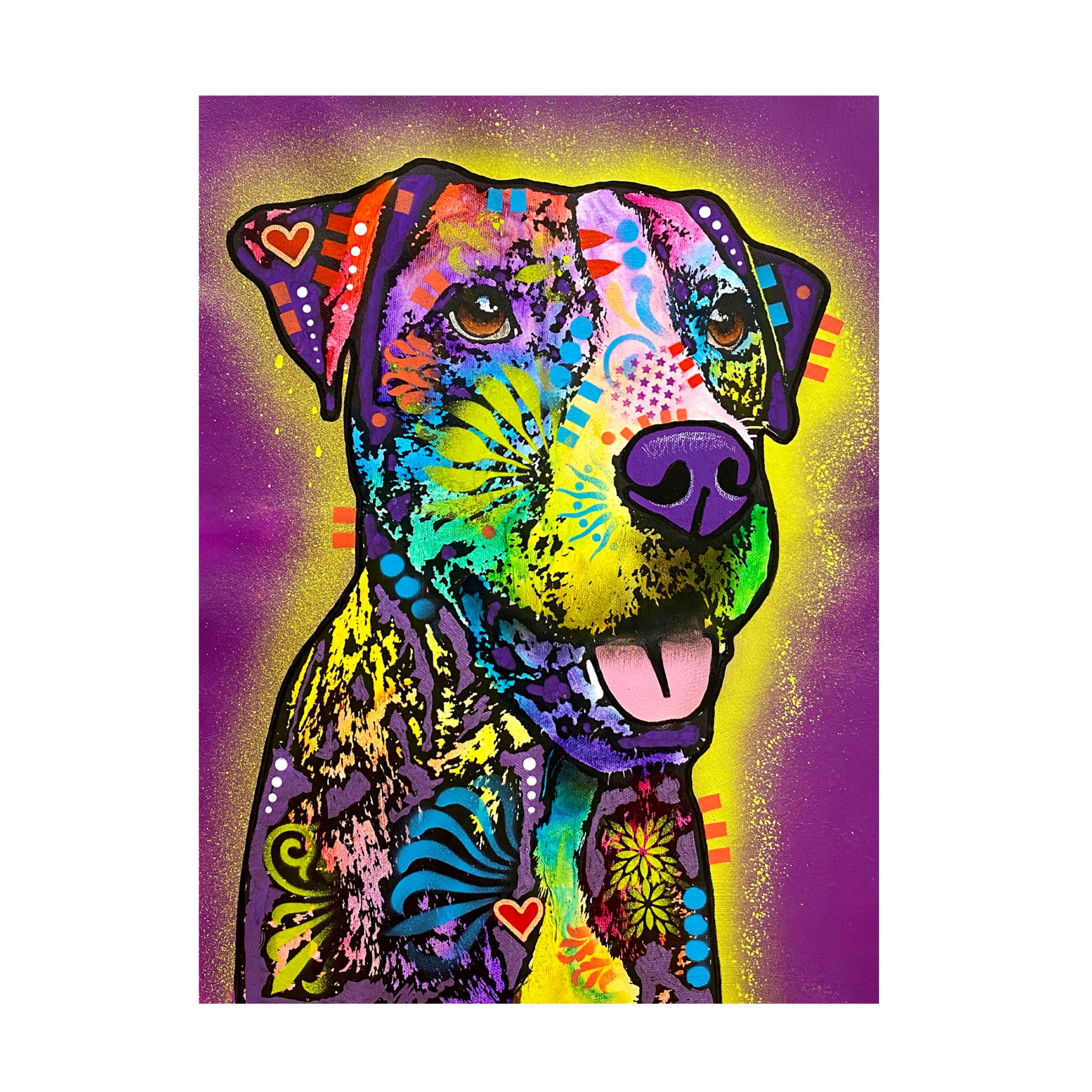 Canvas Wall Art - Dean Russo 'What Occurs Within Between Us' Wall Art for Living Room, Bedroom, or Office Décor by Trademark Fine Art - 24 x 32 Inches