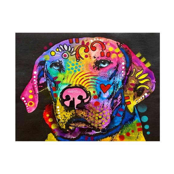 Canvas Wall Art - Dean Russo 'You Just Passed The Park' Wall Art for Living Room, Bedroom, or Office Décor by Trademark Fine Art - 19 x 14 Inches