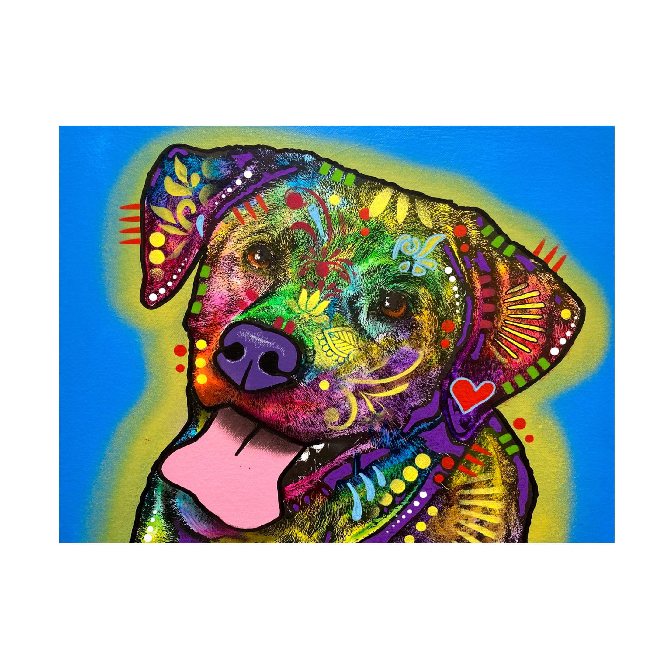 Canvas Wall Art - Dean Russo 'You Just Say The Word' Wall Art for Living Room, Bedroom, or Office Décor by Trademark Fine Art - 19 x 14 Inches