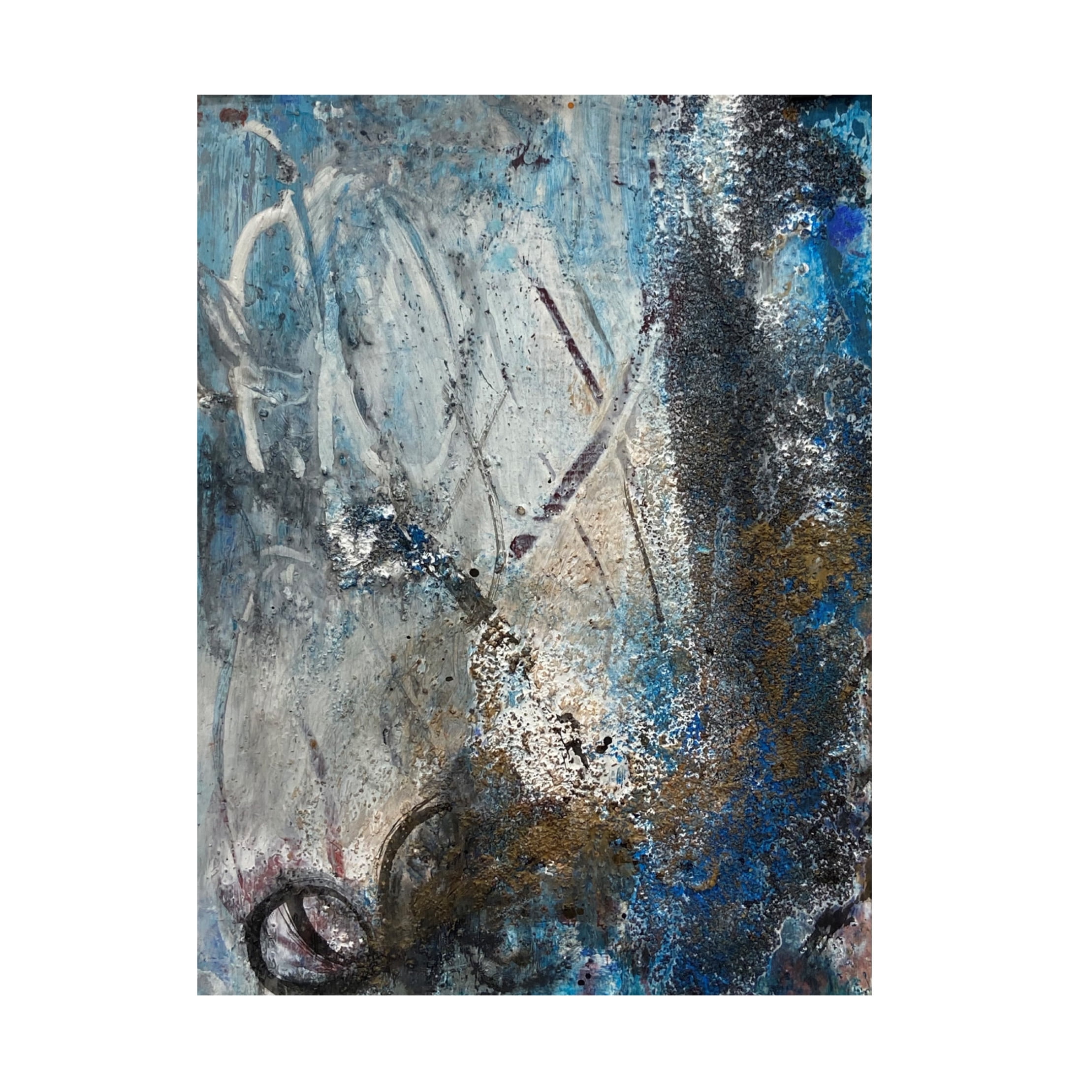 Canvas Wall Art - Deb Chaney 'Afx C' Wall Art for Living Room, Bedroom, or Office Décor by Trademark Fine Art - 24 x 32 Inches