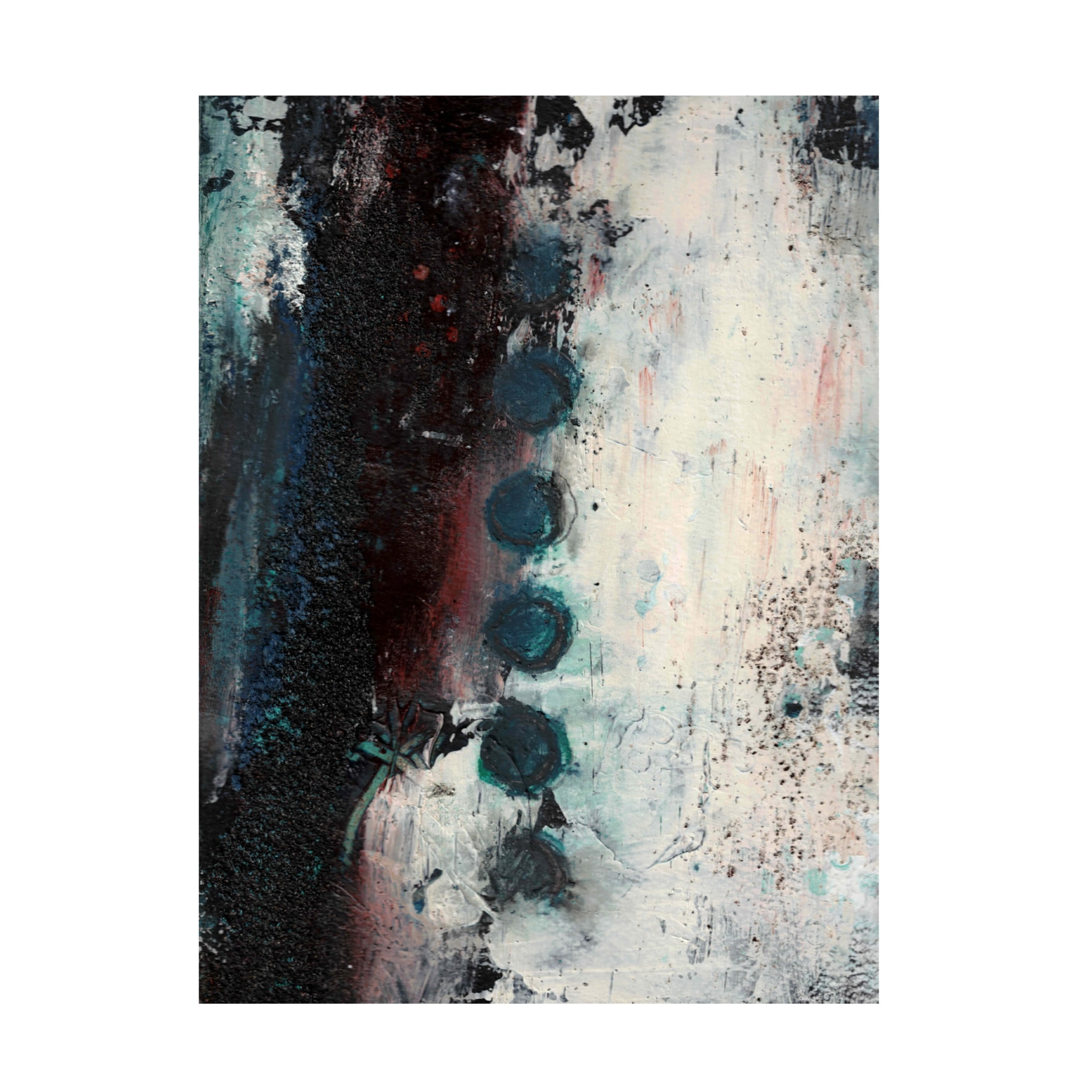 Canvas Wall Art - Deb Chaney 'Afx I' Wall Art for Living Room, Bedroom, or Office Décor by Trademark Fine Art - 14 x 19 Inches