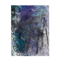 Canvas Wall Art - Deb Chaney 'Afx P' Wall Art for Living Room, Bedroom, or Office Décor by Trademark Fine Art - 14 x 19 Inches