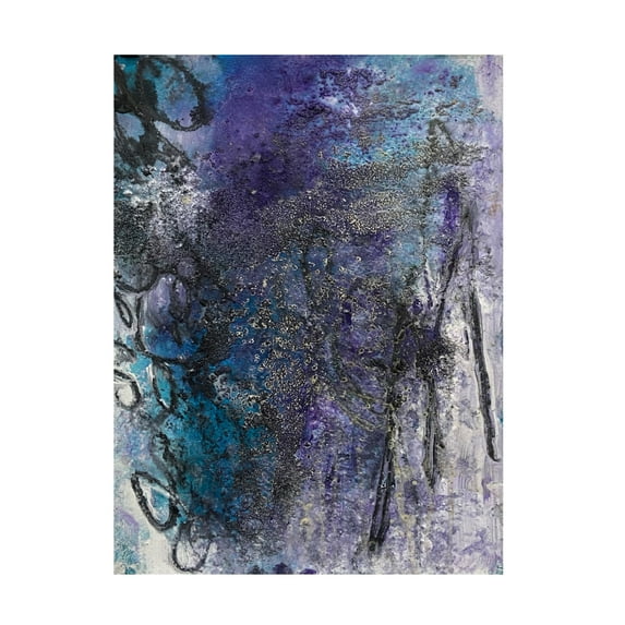 Canvas Wall Art - Deb Chaney 'Afx P' Wall Art for Living Room, Bedroom, or Office Décor by Trademark Fine Art - 18 x 24 Inches