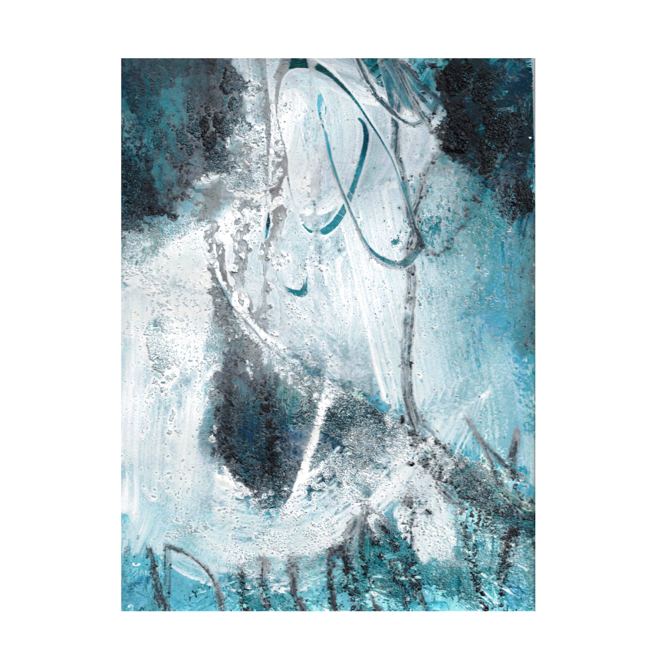 Canvas Wall Art - Deb Chaney 'Afx Vii' Wall Art for Living Room, Bedroom, or Office Décor by Trademark Fine Art - 14 x 19 Inches