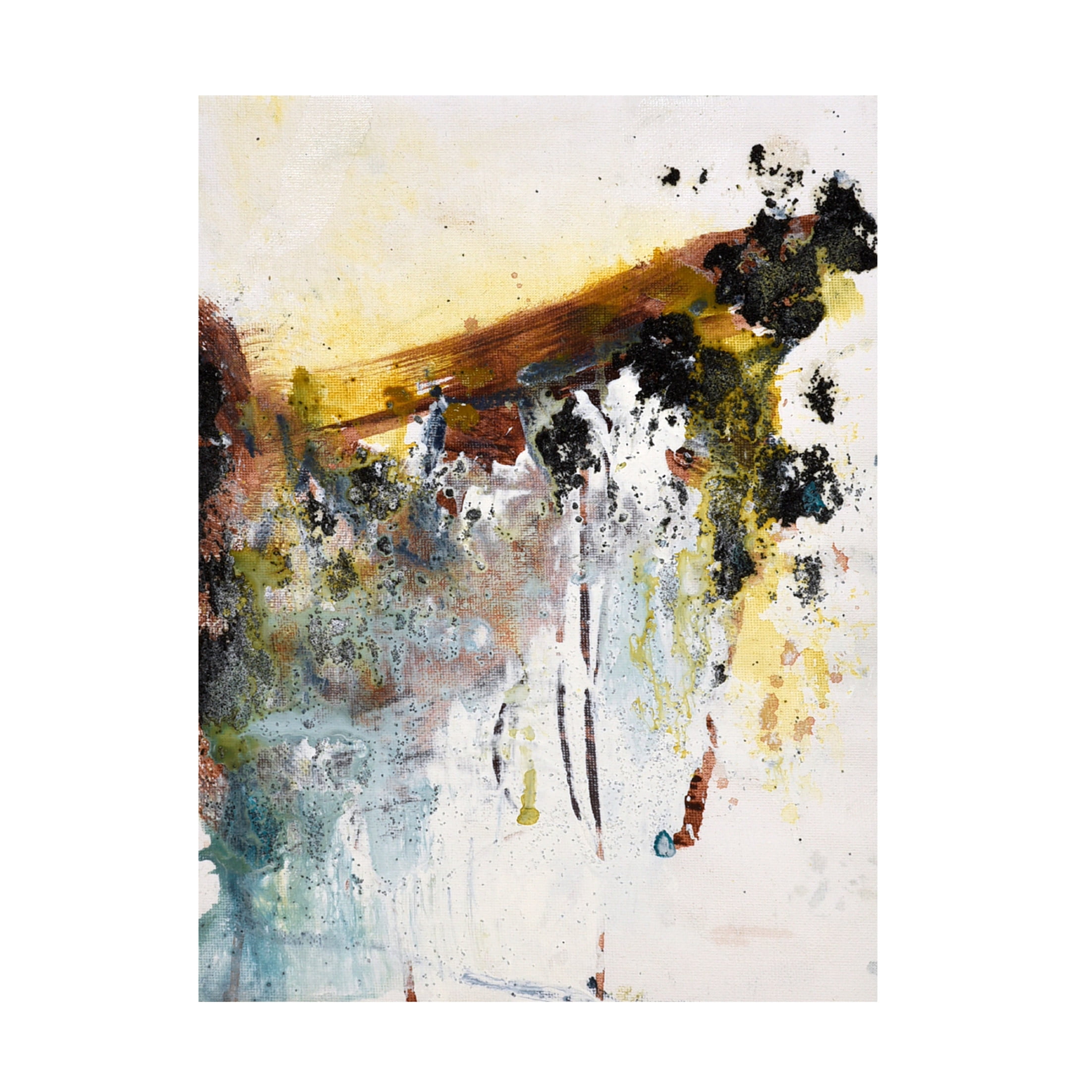 Canvas Wall Art - Deb Chaney 'Belcarra' Wall Art for Living Room, Bedroom, or Office Décor by Trademark Fine Art - 24 x 32 Inches