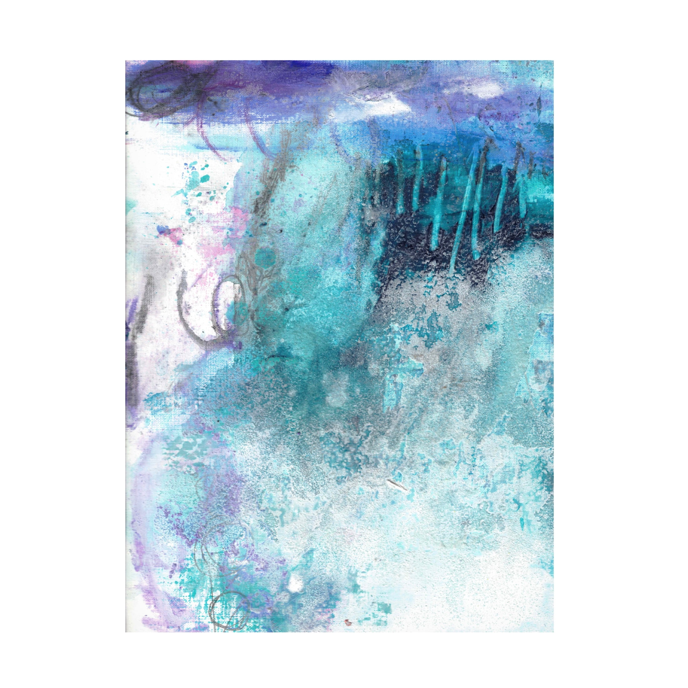 Canvas Wall Art - Deb Chaney 'Book Cover I Of Ii' Wall Art for Living Room, Bedroom, or Office Décor by Trademark Fine Art - 24 x 32 Inches