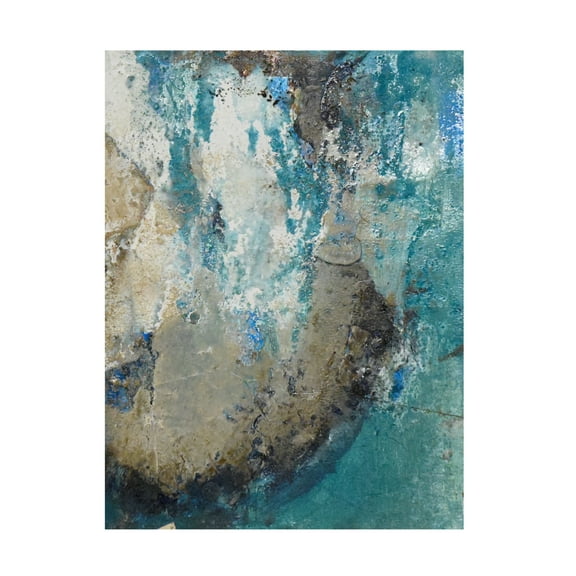 Canvas Wall Art - Deb Chaney 'Drumbeg' Wall Art for Living Room, Bedroom, or Office Décor by Trademark Fine Art - 14 x 19 Inches