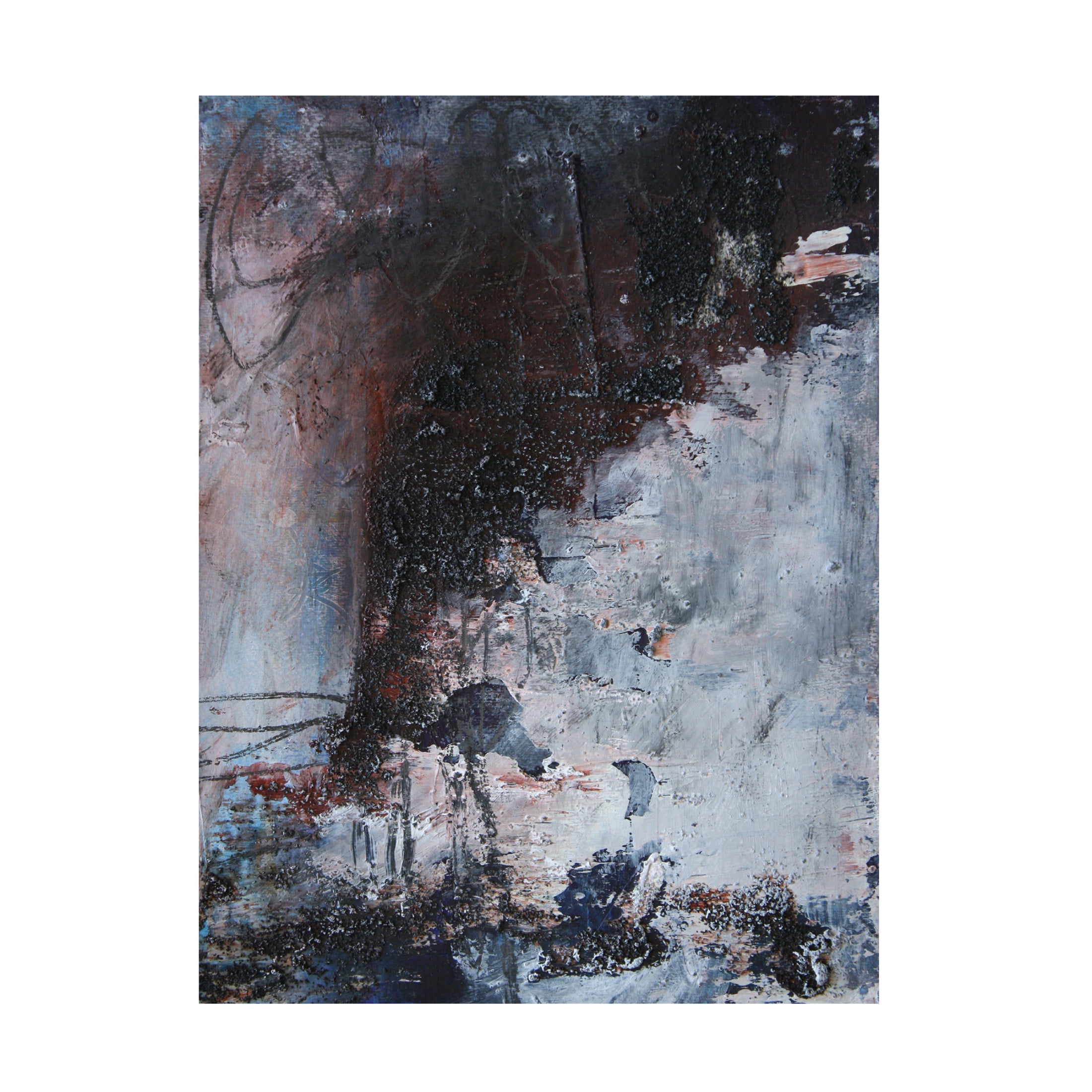 Canvas Wall Art - Deb Chaney 'Dw V' Wall Art for Living Room, Bedroom, or Office Décor by Trademark Fine Art - 18 x 24 Inches