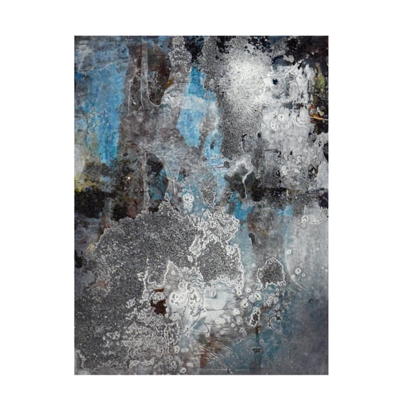 Canvas Wall Art - Deb Chaney 'French Beach' Wall Art for Living Room, Bedroom, or Office Décor by Trademark Fine Art - 14 x 19 Inches