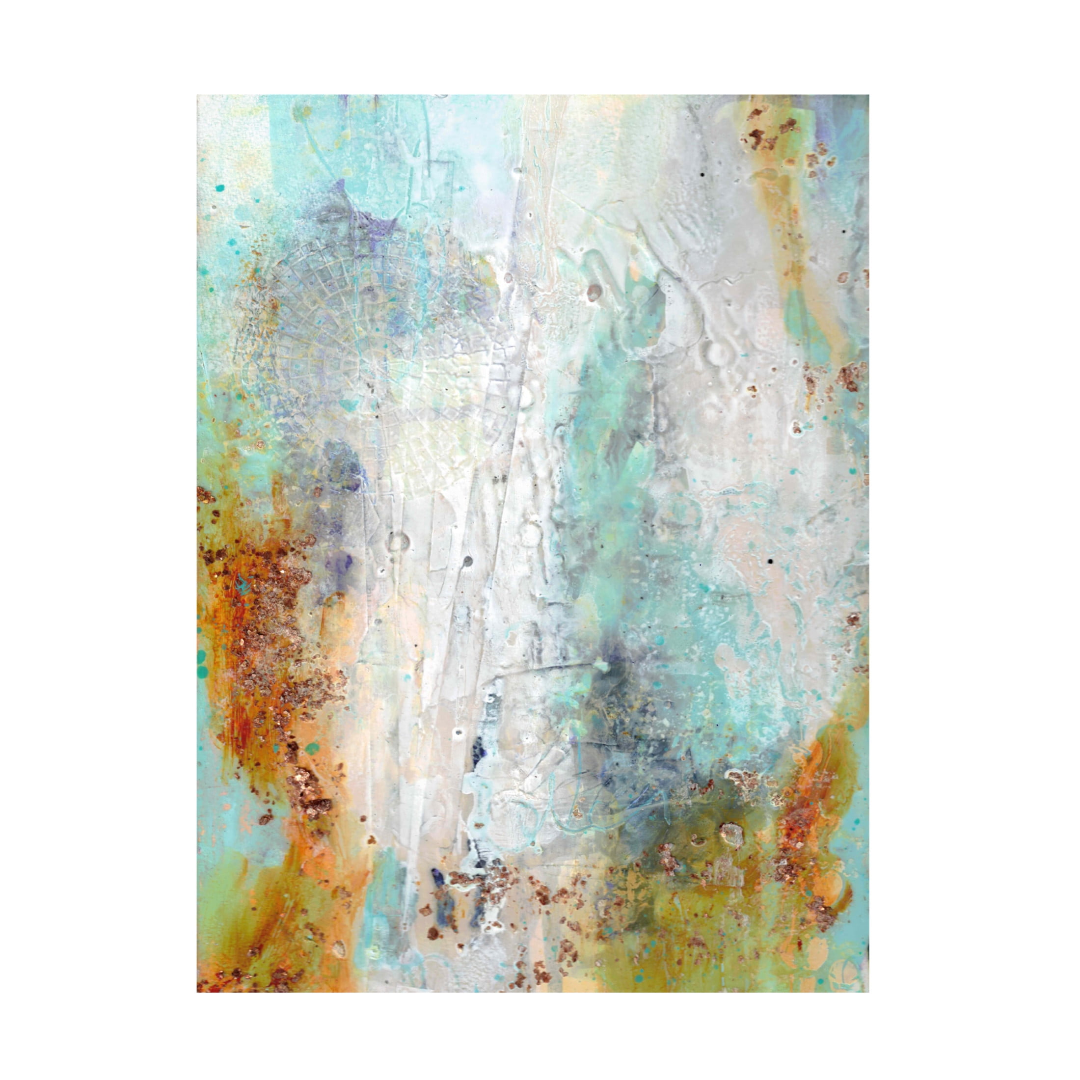 Canvas Wall Art - Deb Chaney 'Self Authenticity' Wall Art for Living Room, Bedroom, or Office Décor by Trademark Fine Art - 35 x 47 Inches