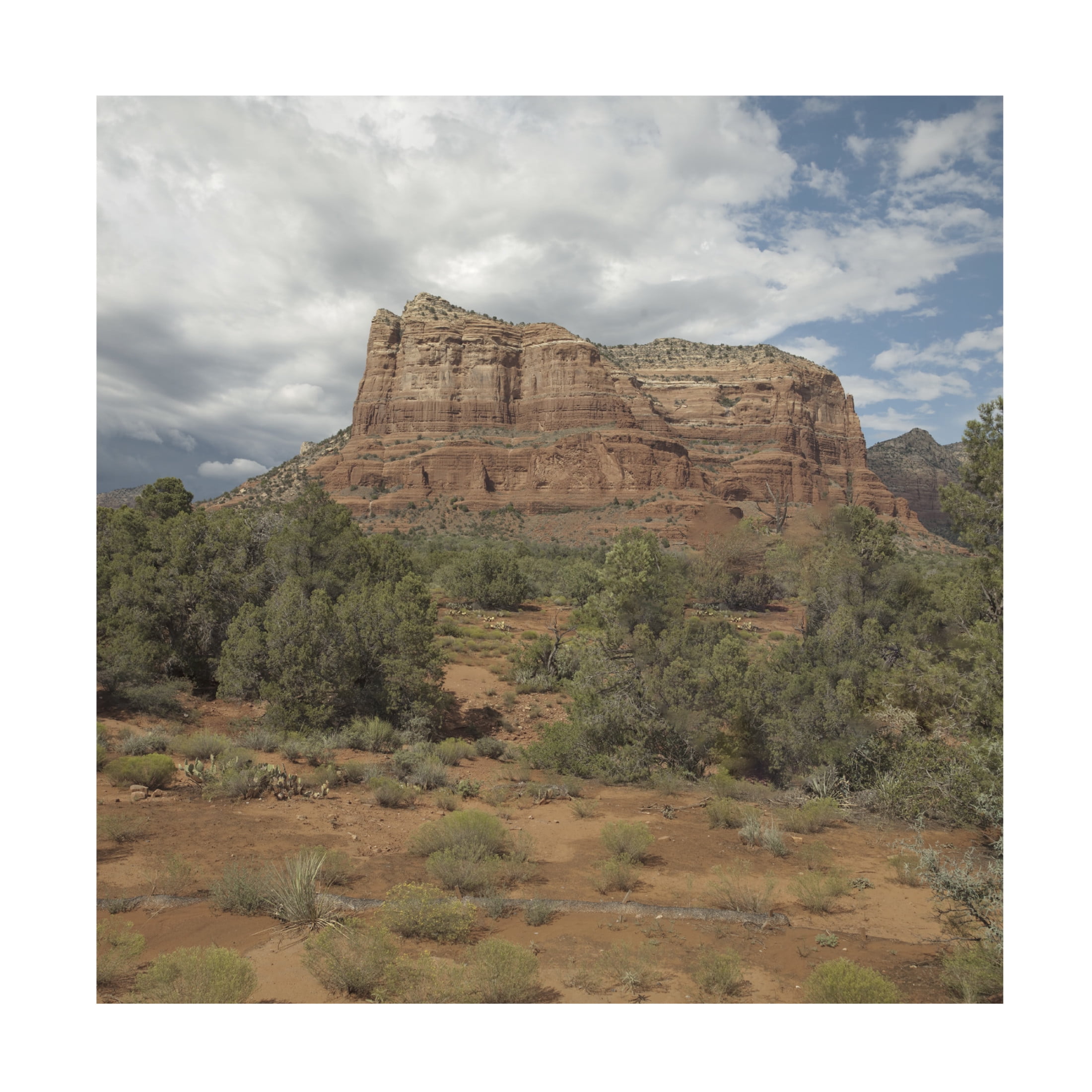 Canvas Wall Art - Decent Exposures 'American Southwest' Wall Art for Living Room, Bedroom, or Office Décor by Trademark Fine Art - 24 x 24 Inches