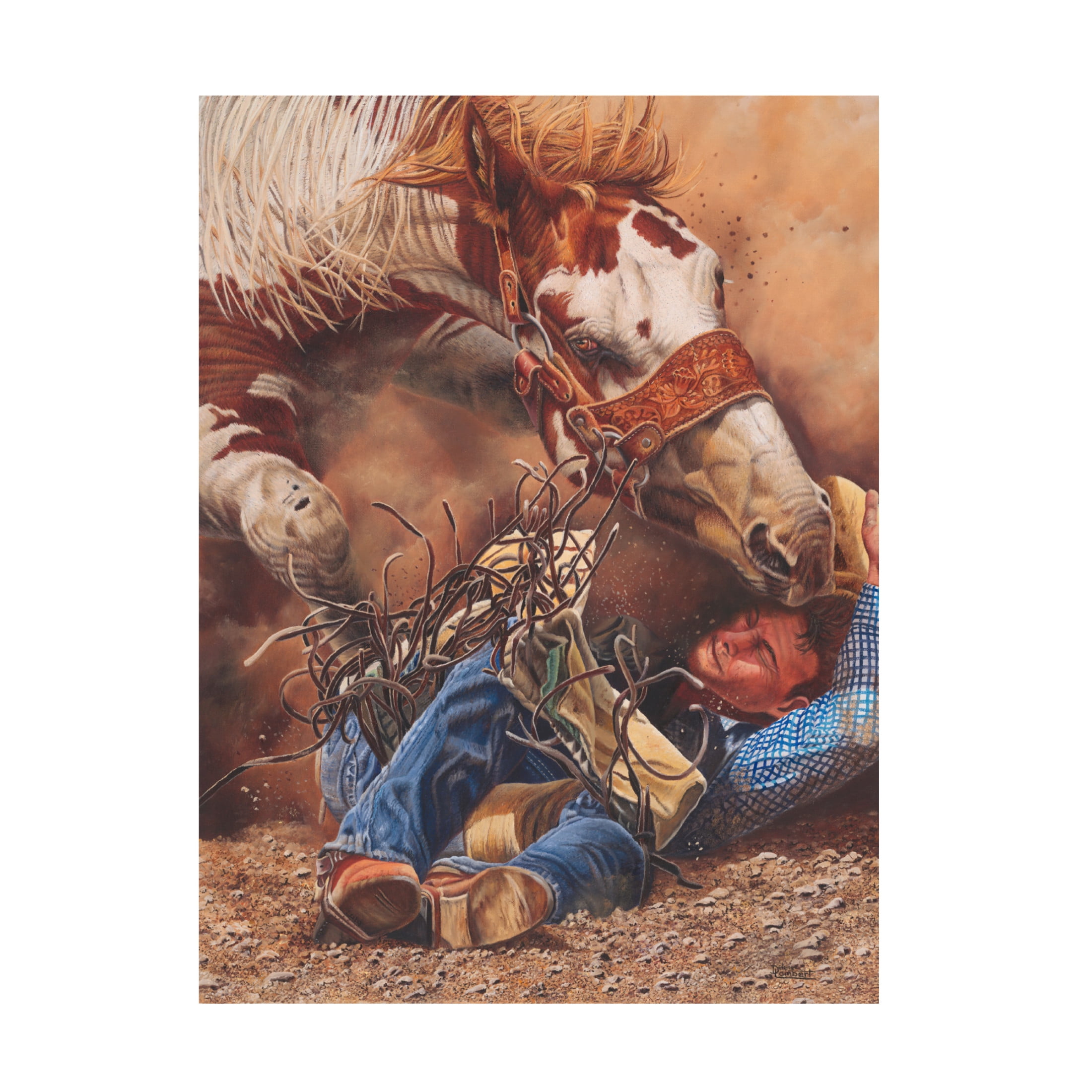 Canvas Wall Art - Delene Lambert 'Hold My Beer' Wall Art for Living Room, Bedroom, or Office Décor by Trademark Fine Art - 24 x 32 Inches