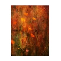Canvas Wall Art - Delphine Devos 'Warm' Wall Art for Living Room, Bedroom, or Office D?cor by Trademark Fine Art - 14 x 19 Inches