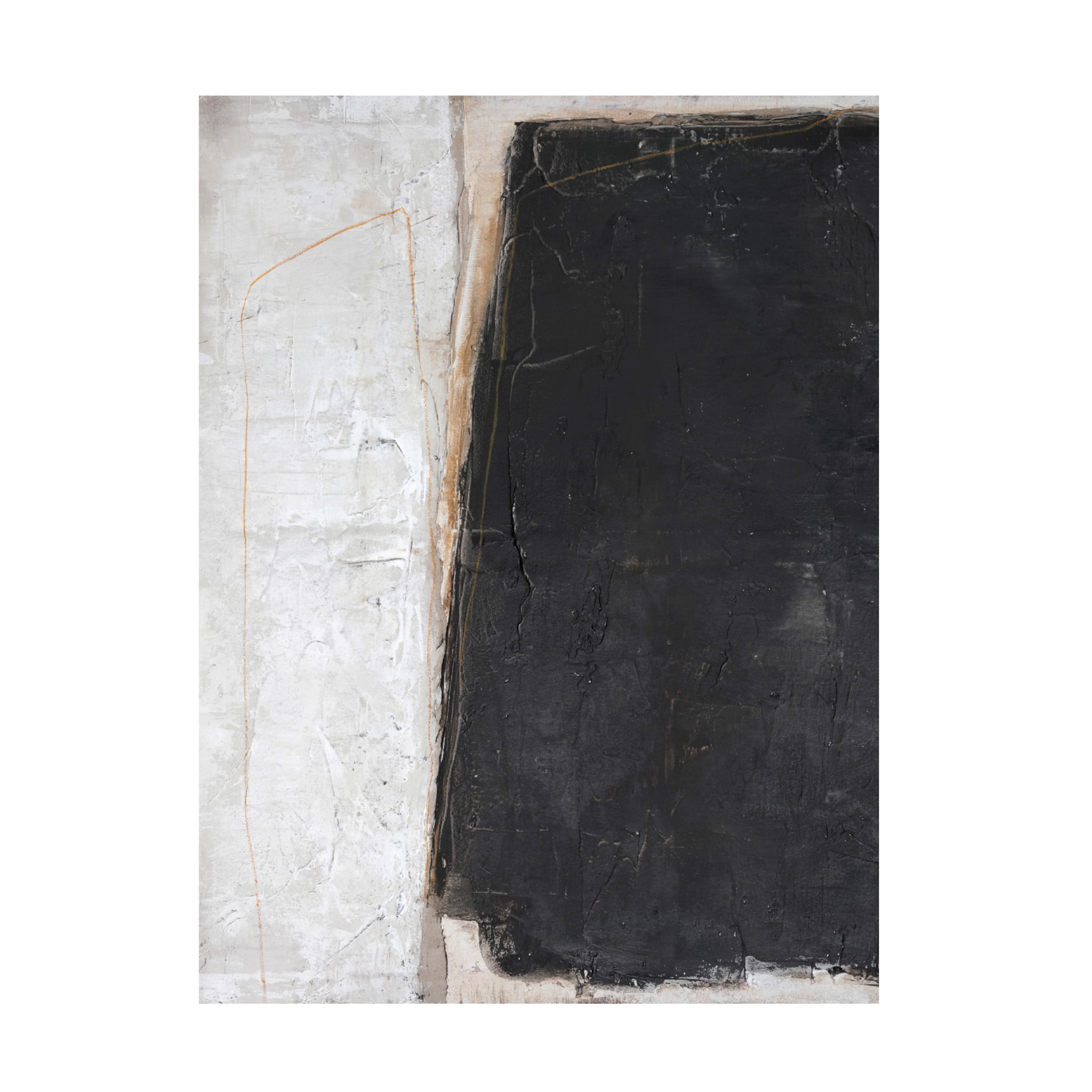Canvas Wall Art - Design Fabrikken 'Blackout' Wall Art for Living Room, Bedroom, or Office Décor by Trademark Fine Art - 14 x 19 Inches