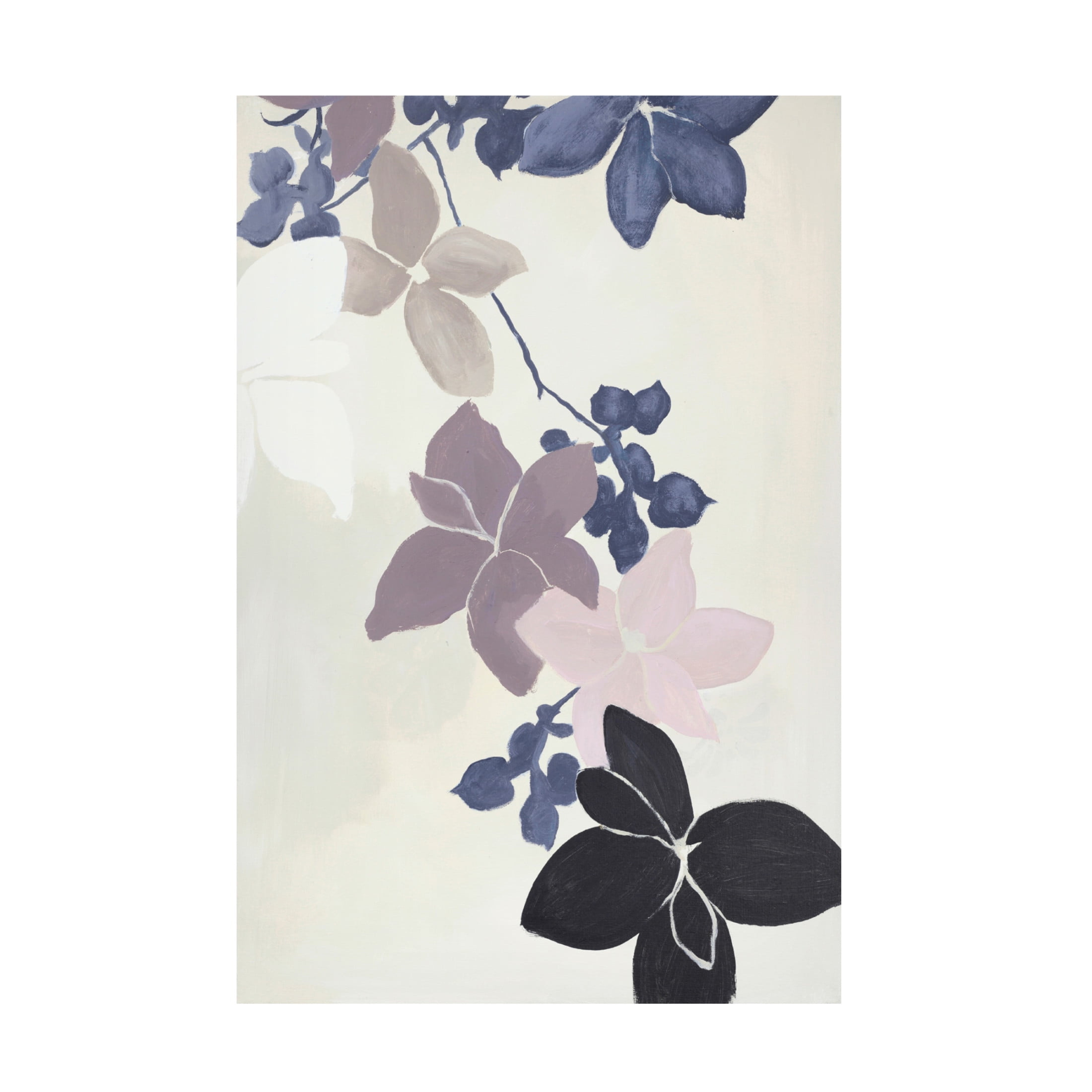 Canvas Wall Art - Design Fabrikken 'The Scent Of Flower' Wall Art for Living Room, Bedroom, or Office Décor by Trademark Fine Art - 30 x 47 Inches