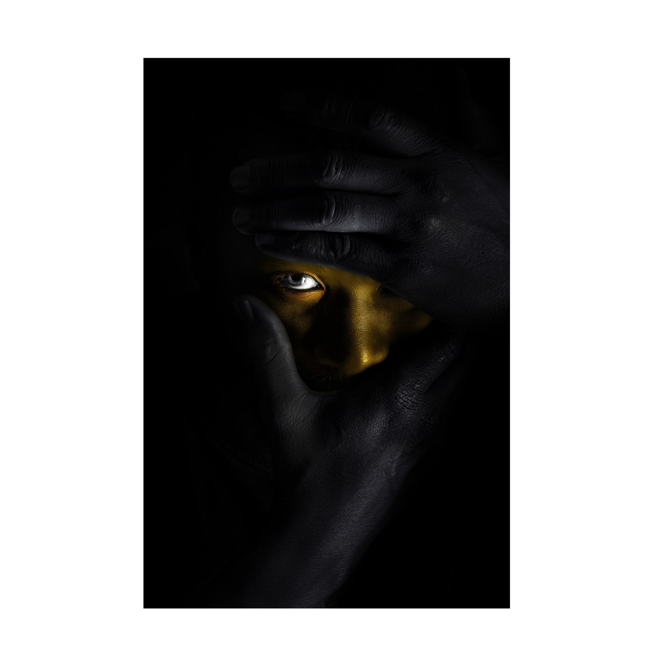 Canvas Wall Art - Domenico Petrocca 'The Silence' Wall Art for Living Room, Bedroom, or Office Décor by Trademark Fine Art - 30 x 47 Inches