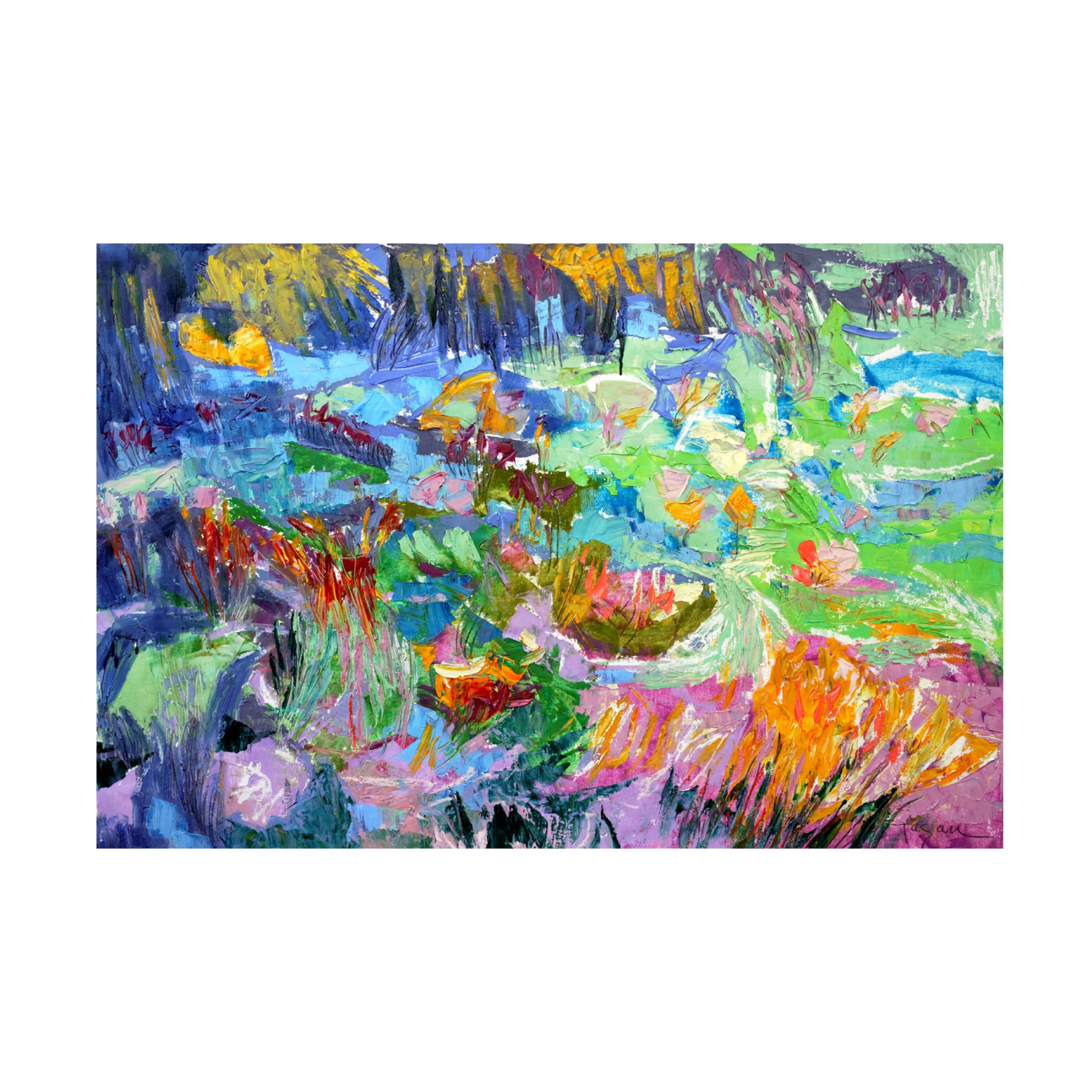 Canvas Wall Art - Dorothy Fagan ' Morningprayer' Wall Art for Living Room, Bedroom, or Office Décor by Trademark Fine Art - 19 x 12 Inches