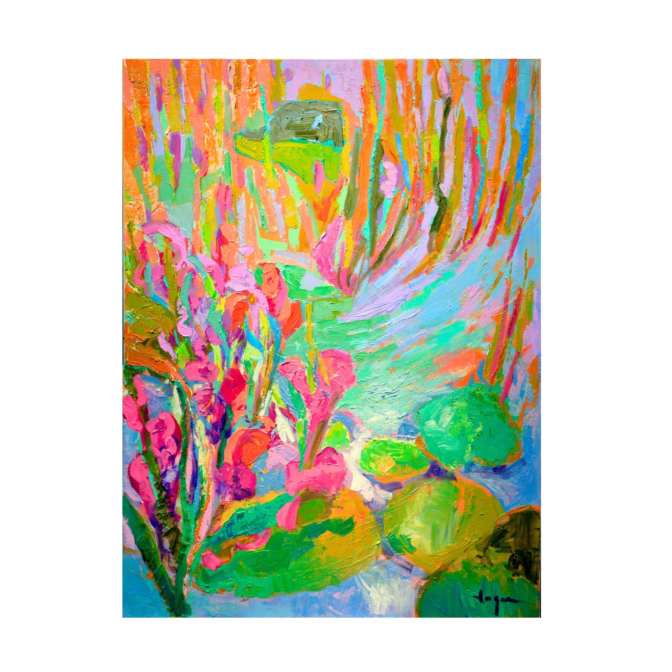 Canvas Wall Art - Dorothy Fagan 'Ponfofmyowni' Wall Art for Living Room, Bedroom, or Office D?cor by Trademark Fine Art - 18 x 24 Inches