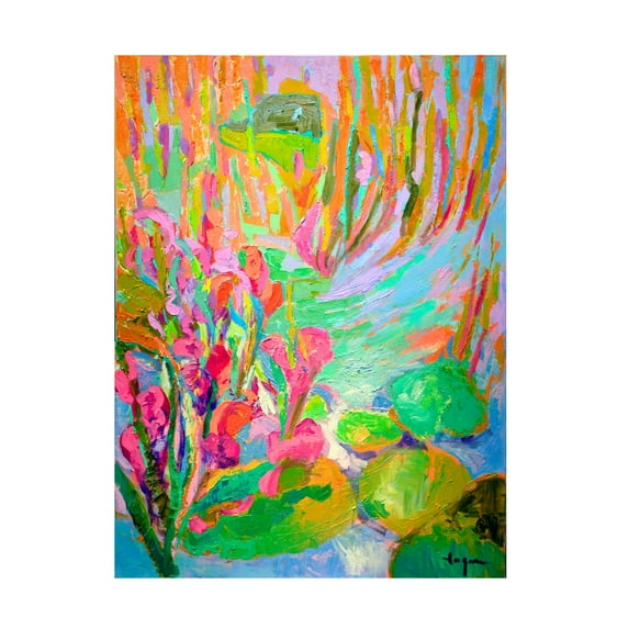 Canvas Wall Art - Dorothy Fagan 'Ponfofmyowni' Wall Art for Living Room, Bedroom, or Office D?cor by Trademark Fine Art - 24 x 32 Inches