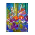 thumbnail image 1 of Canvas Wall Art - Dorothy Fagan 'Somethingsblooming' Wall Art for Living Room, Bedroom, or Office D?cor by Trademark Fine Art - 14 x 19 Inches, 1 of 4