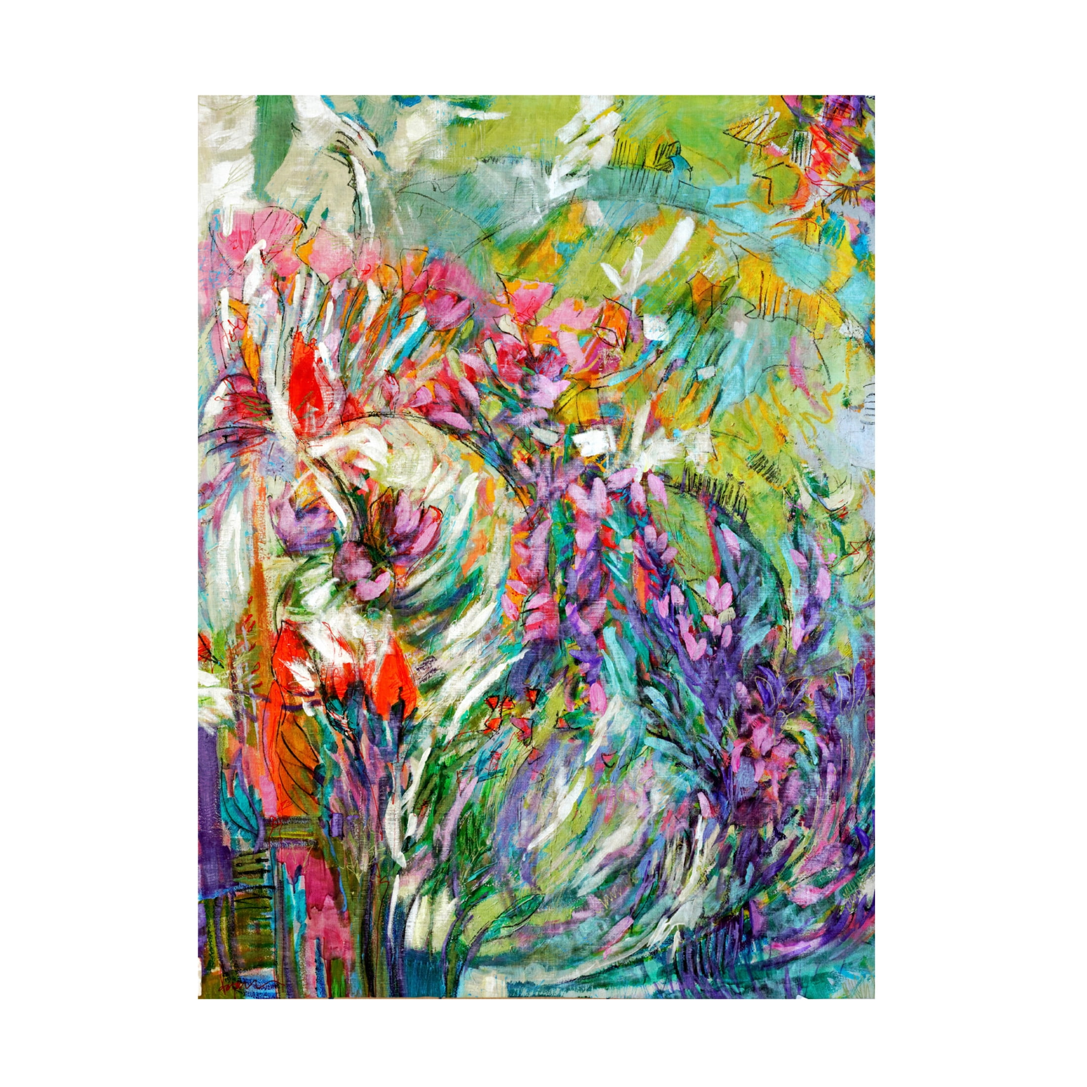 Canvas Wall Art - Dorothy Fagan ' Sometimesiwish' Wall Art for Living Room, Bedroom, or Office D?cor by Trademark Fine Art - 24 x 32 Inches