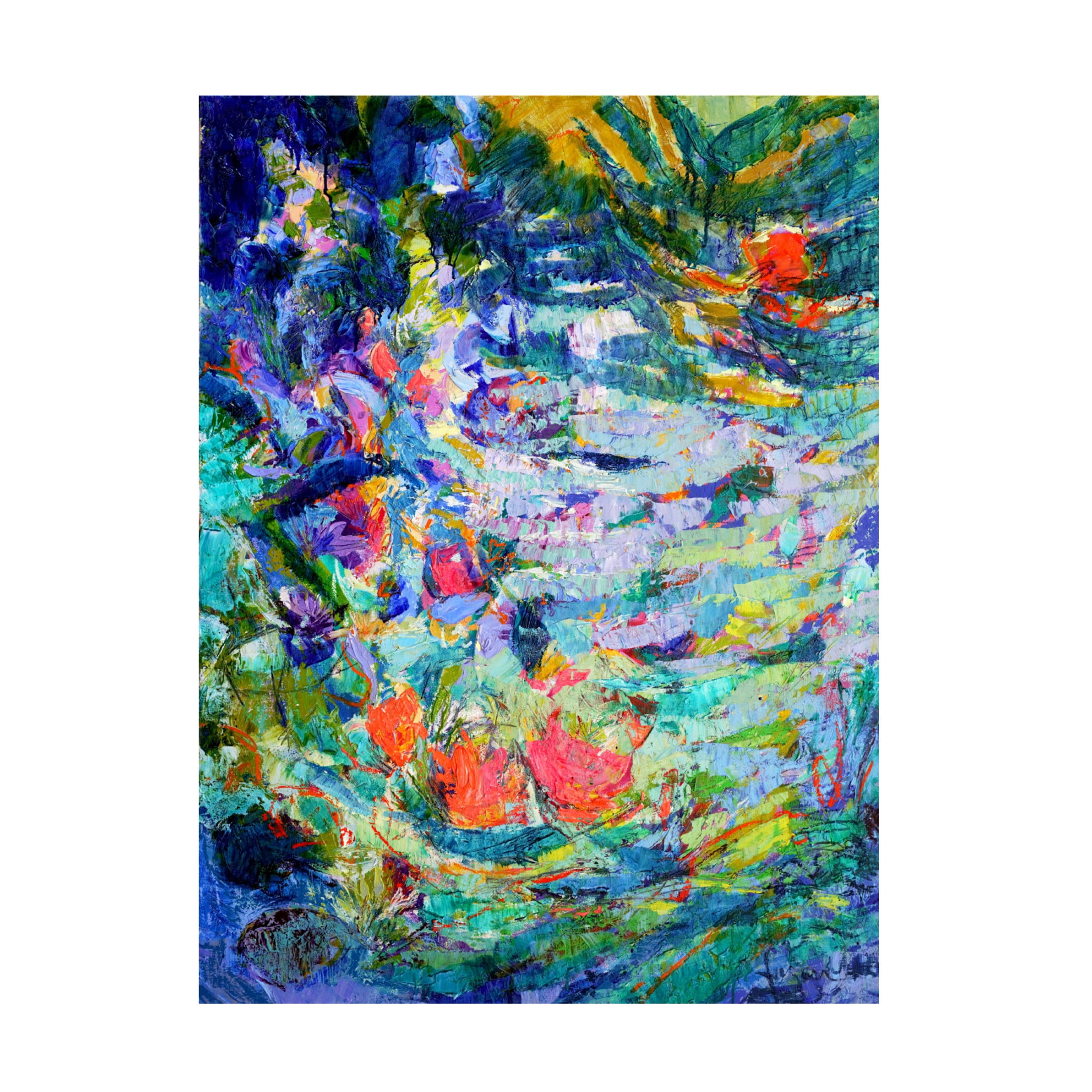 Canvas Wall Art - Dorothy Fagan ' Stirmineheart' Wall Art for Living Room, Bedroom, or Office D?cor by Trademark Fine Art - 24 x 32 Inches