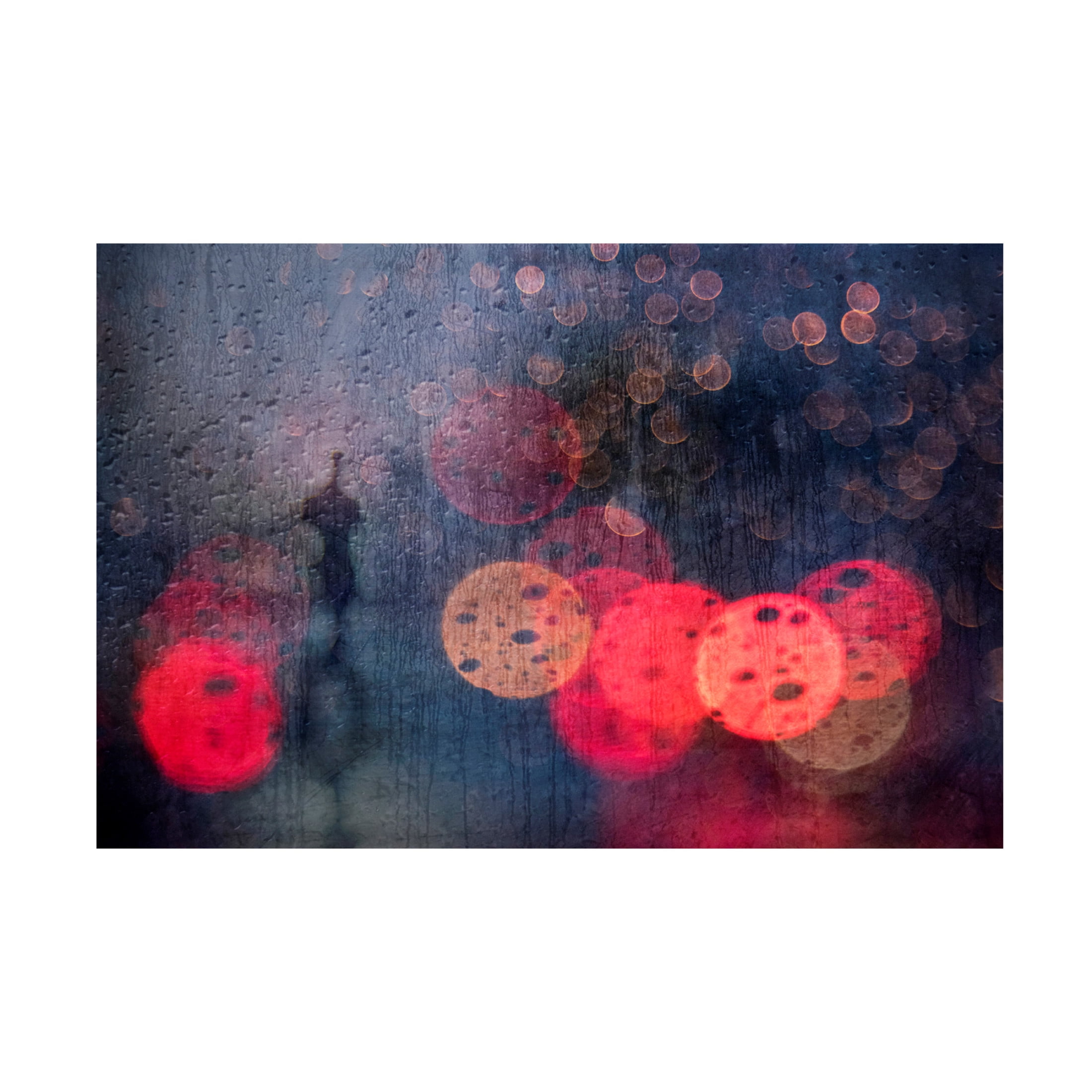 Canvas Wall Art - Ekkachai Khemkum 'Somewhere Down The Road' Wall Art for Living Room, Bedroom, or Office Décor by Trademark Fine Art - 32 x 22 Inches