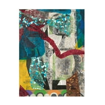 Canvas Wall Art - Ellen Kossoff 'Art Book 1' Wall Art for Living Room, Bedroom, or Office Décor by Trademark Fine Art - 14 x 19 Inches