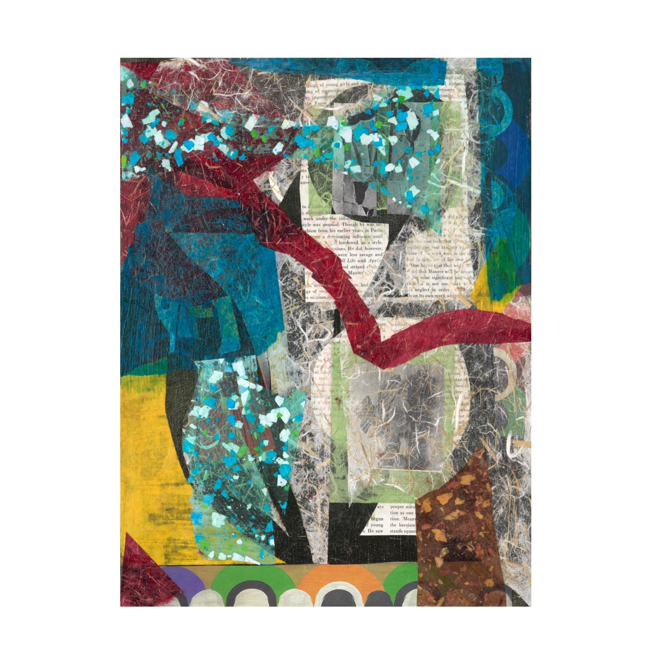 Canvas Wall Art - Ellen Kossoff 'Art Book 1' Wall Art for Living Room, Bedroom, or Office Décor by Trademark Fine Art - 18 x 24 Inches