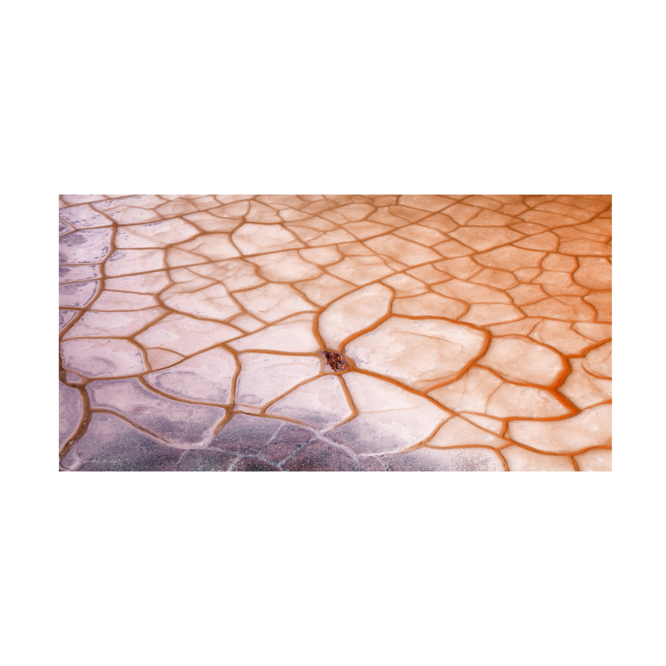 Canvas Wall Art - Emilio Pino 'Irregular' Wall Art for Living Room, Bedroom, or Office Décor by Trademark Fine Art - 32 x 16 Inches